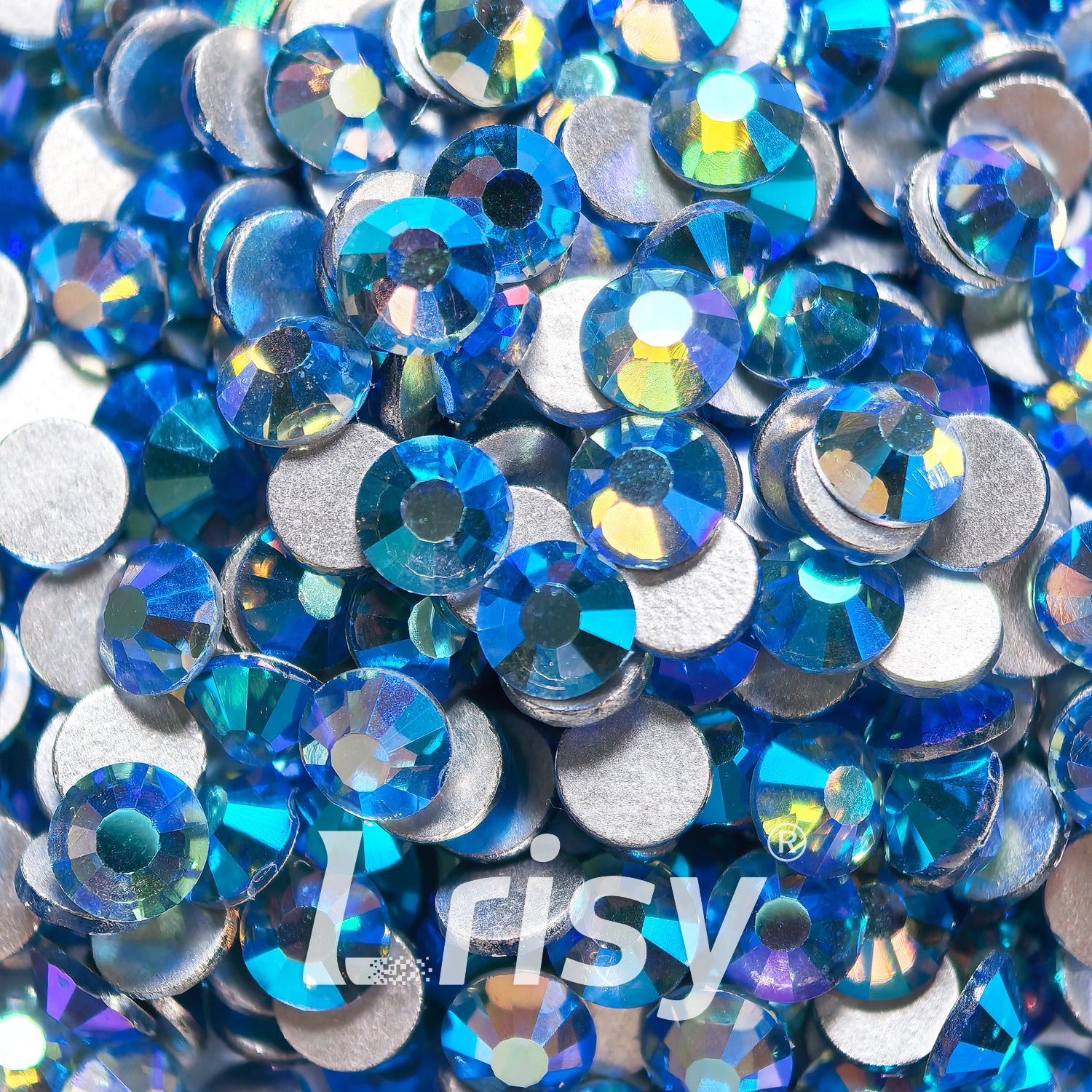 Lt.Sapphire AB Flat Back Rhinestones FBRS143
