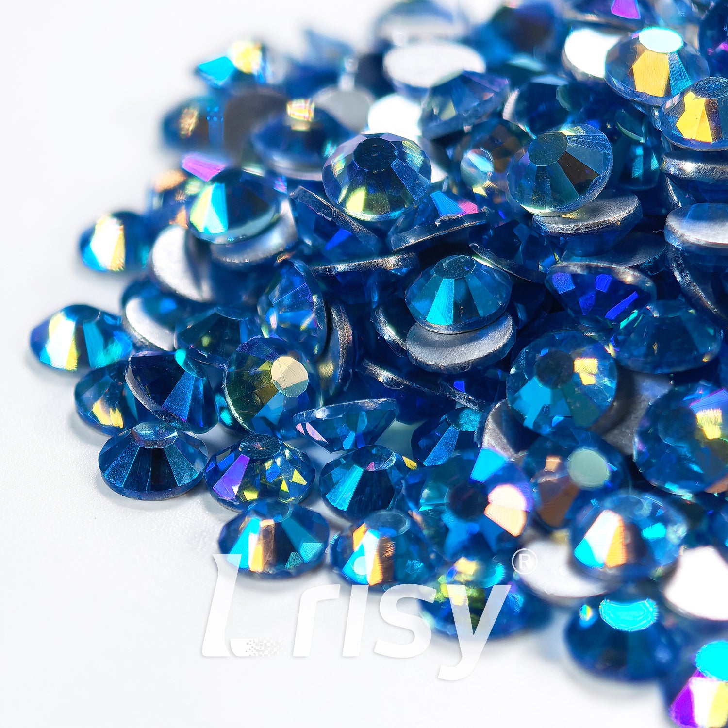 Lt.Sapphire AB Flat Back Rhinestones FBRS143