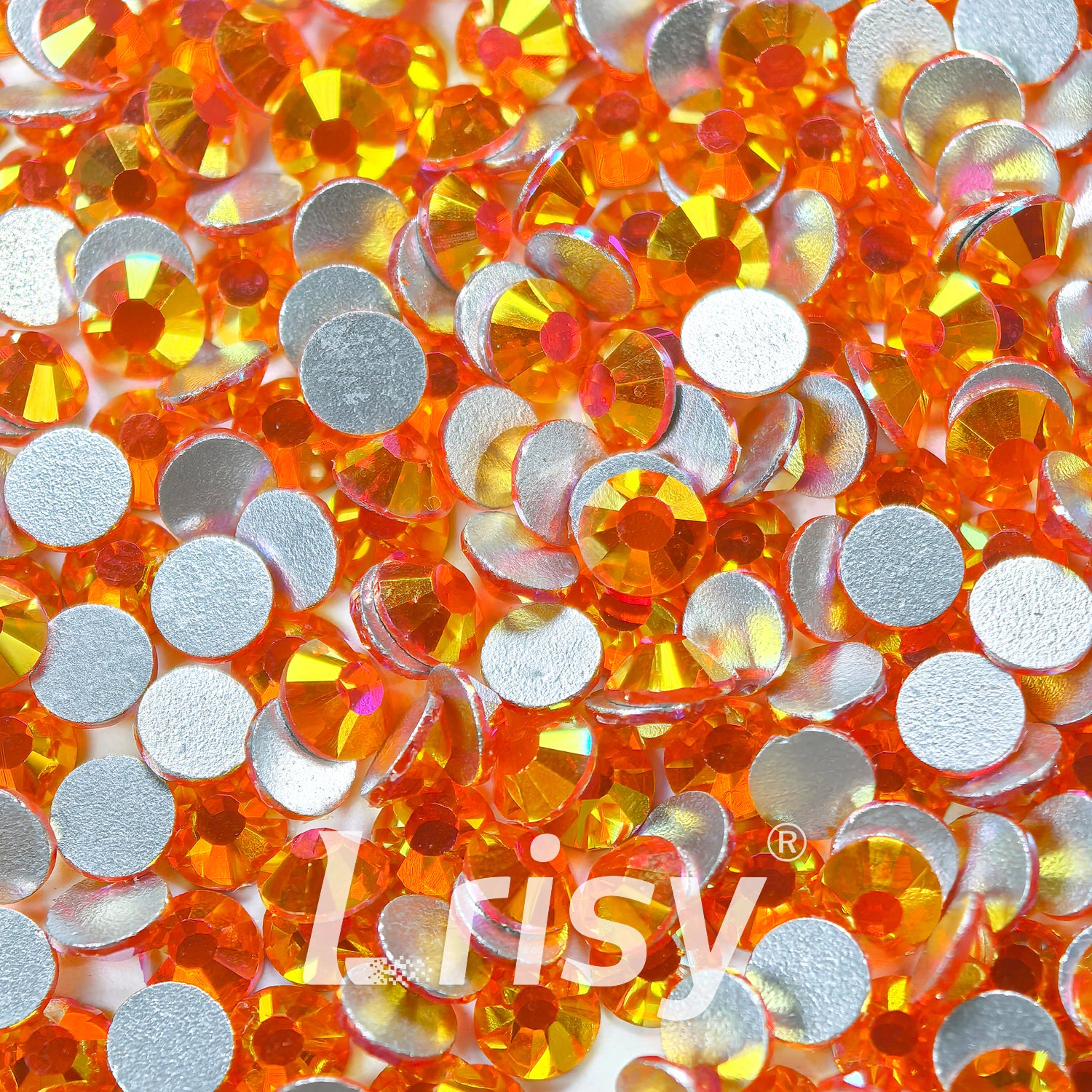 Cumquat AB Flat Back Rhinestones FBRS210
