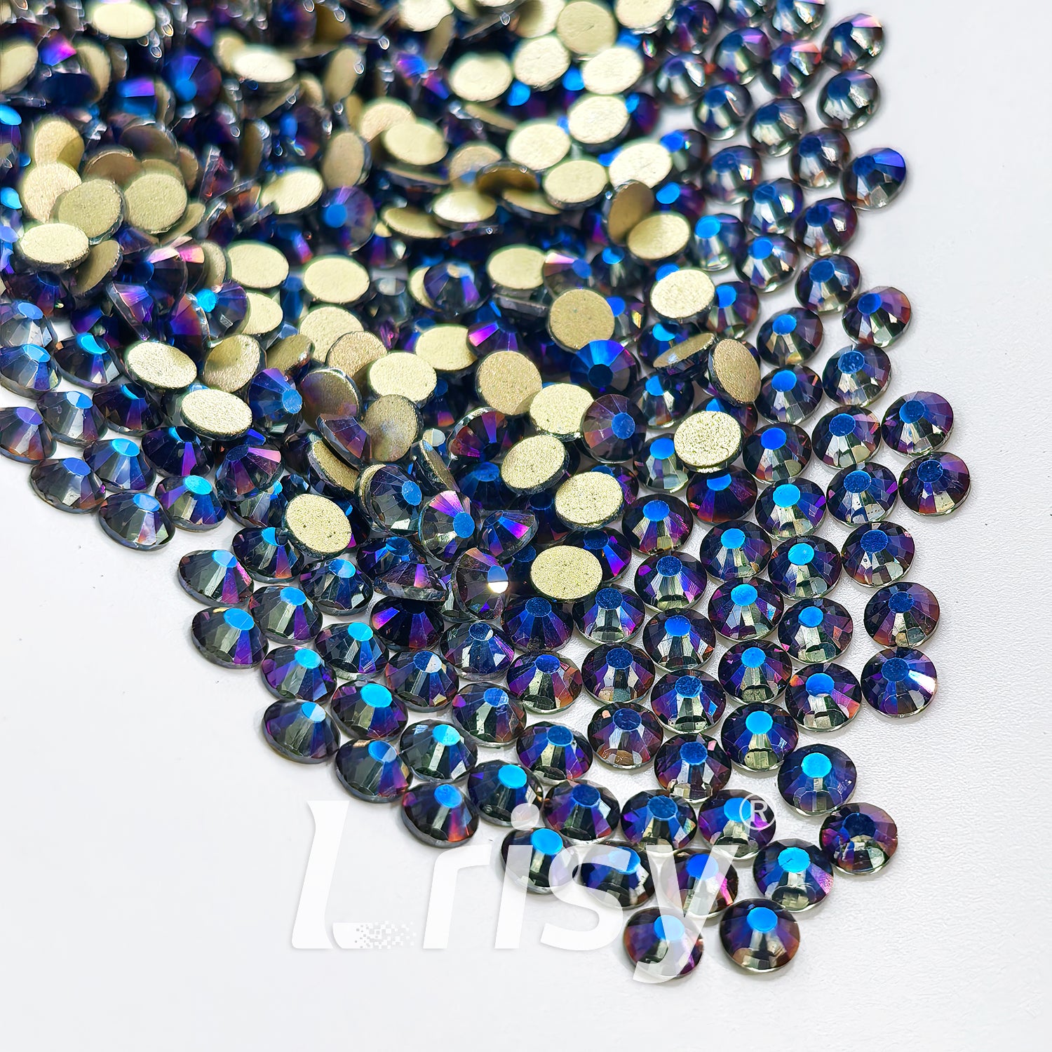 Violet Flat Back Rhinestones FBRS218