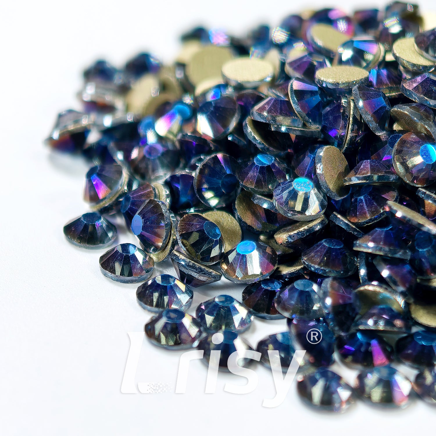 Violet Flat Back Rhinestones FBRS218