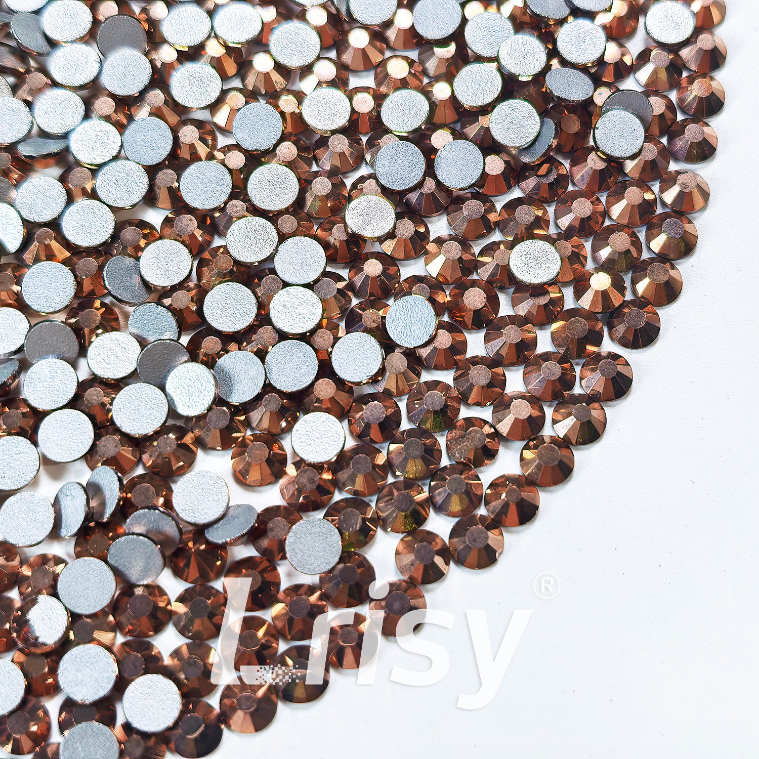 Rose Gold Flat Back Rhinestones FBRS223