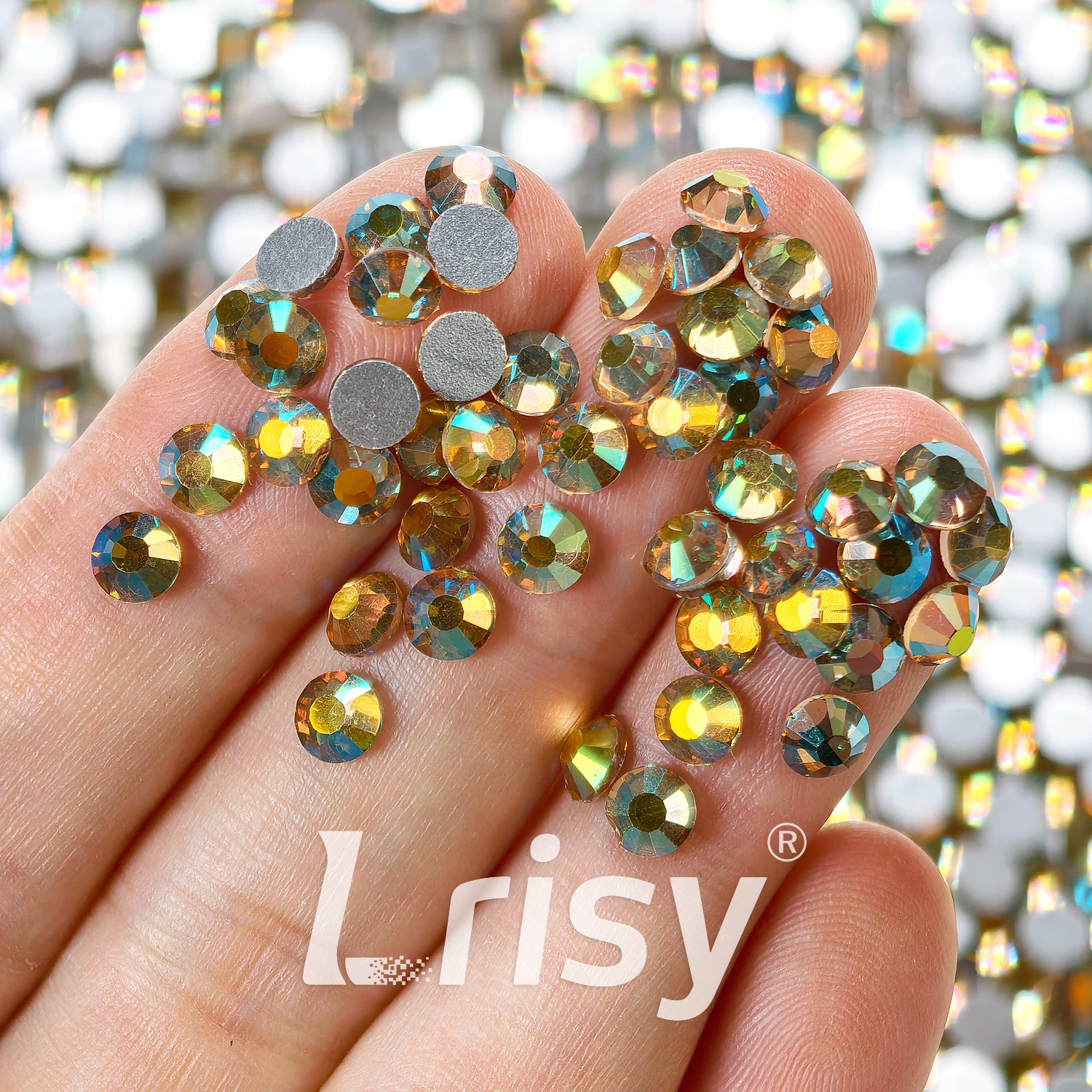 Ghost Light Flat Back Rhinestones FBRS237