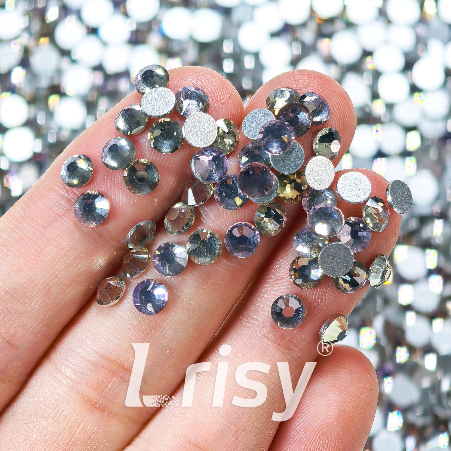 Pink Champagne Flat Back Rhinestones FBRS240