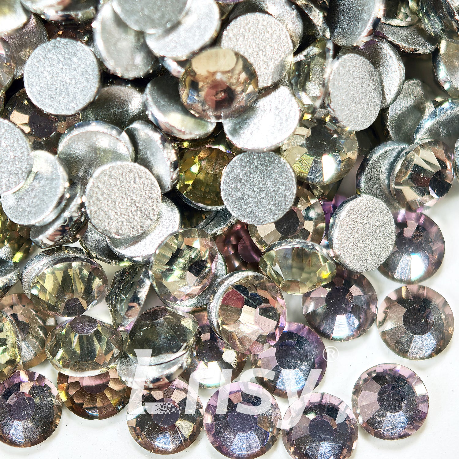 Pink Champagne Flat Back Rhinestones FBRS240