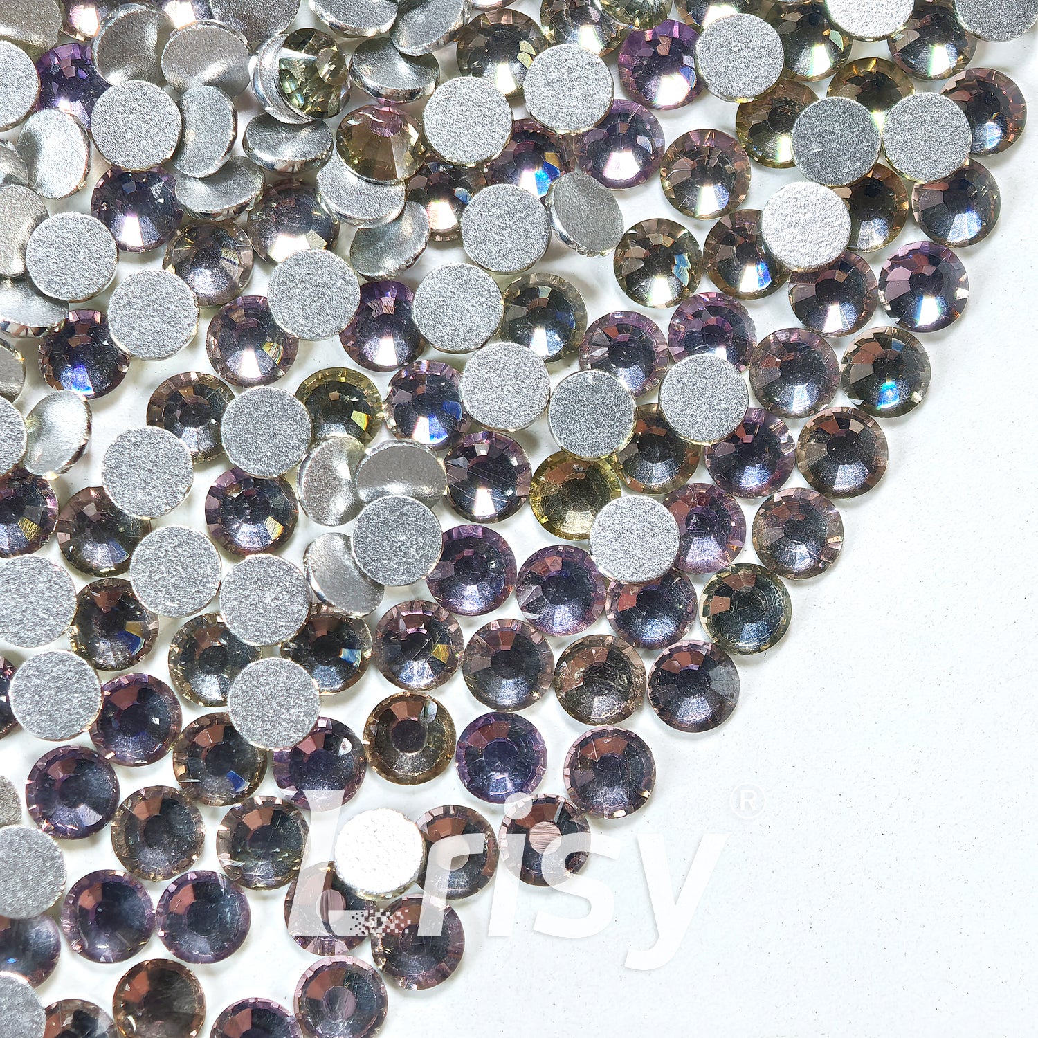 Pink Champagne Flat Back Rhinestones FBRS240