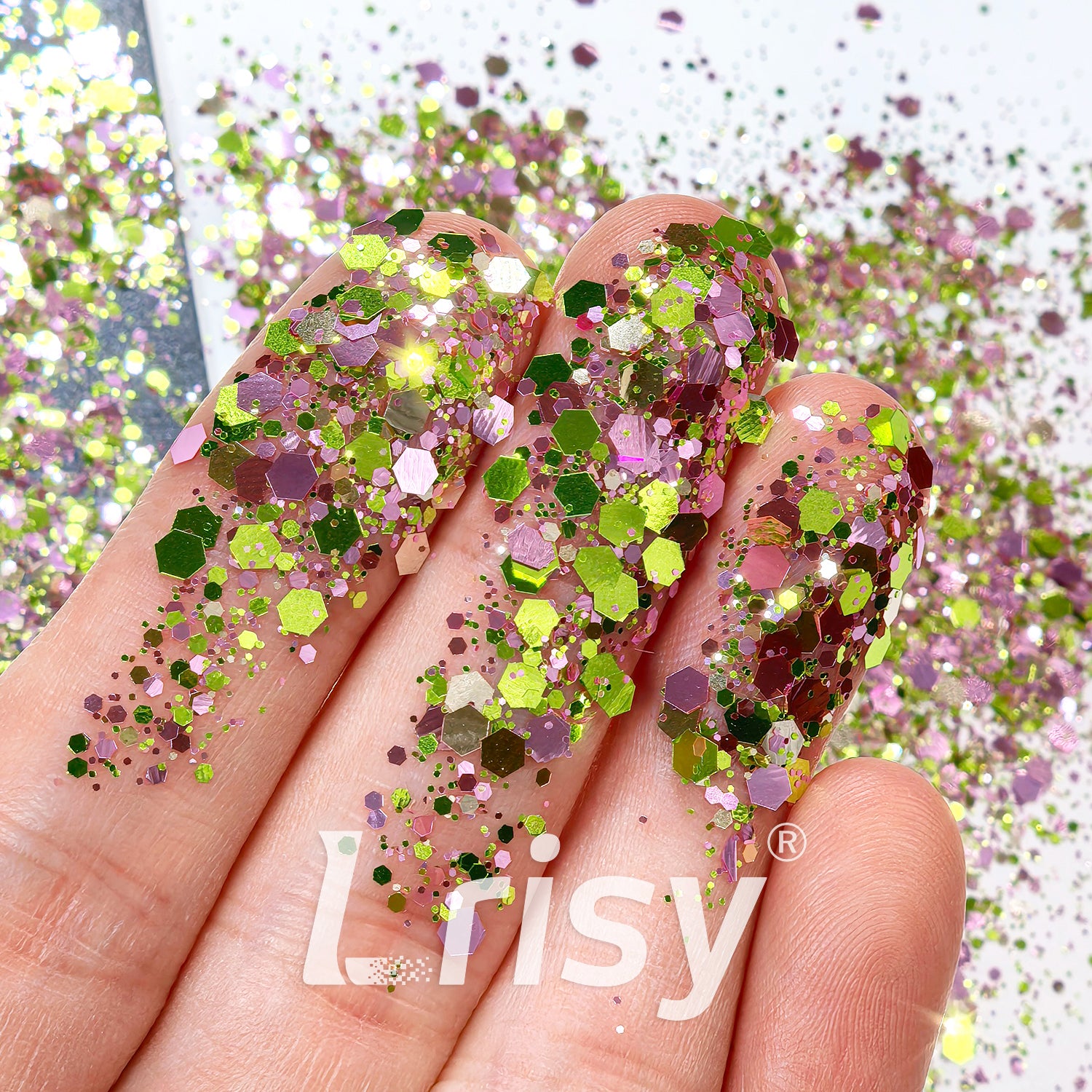 Meet By Chance Metallic Hexagon Custom Mixed Glitter FF04