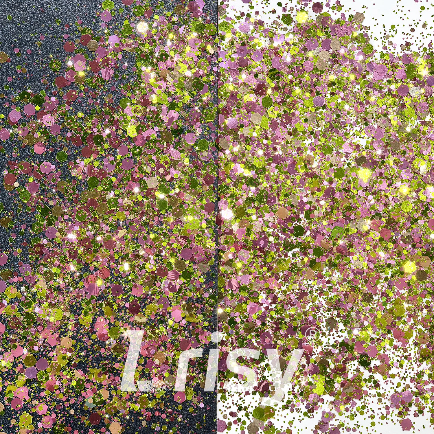 Meet By Chance Metallic Hexagon Custom Mixed Glitter FF04