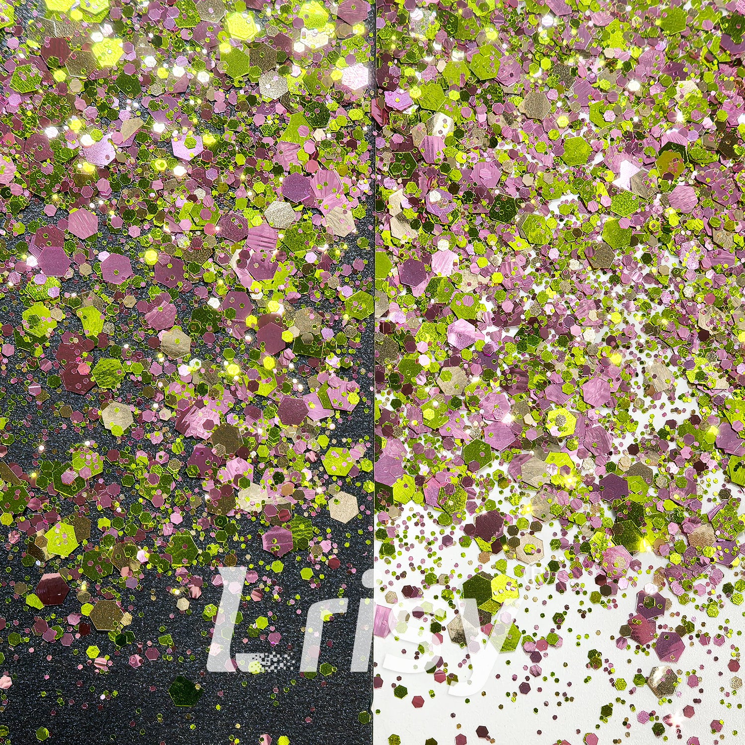 Meet By Chance Metallic Hexagon Custom Mixed Glitter FF04