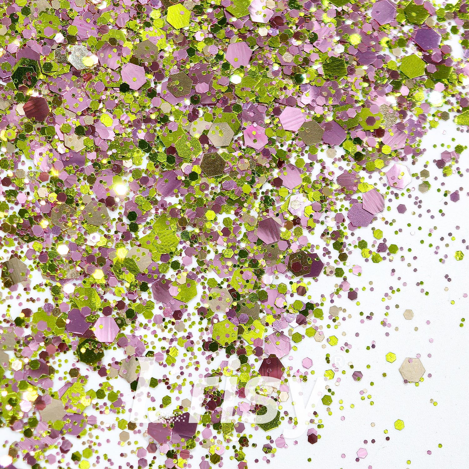 Meet By Chance Metallic Hexagon Custom Mixed Glitter FF04