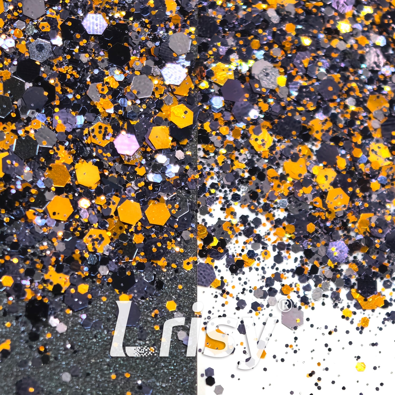 Robot Metallic Hexagon Custom Mixed Glitter FF10