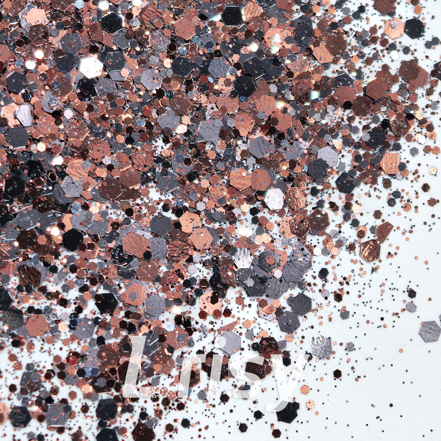 Loose Change Metallic Hexagon Custom Mixed Glitter FF11