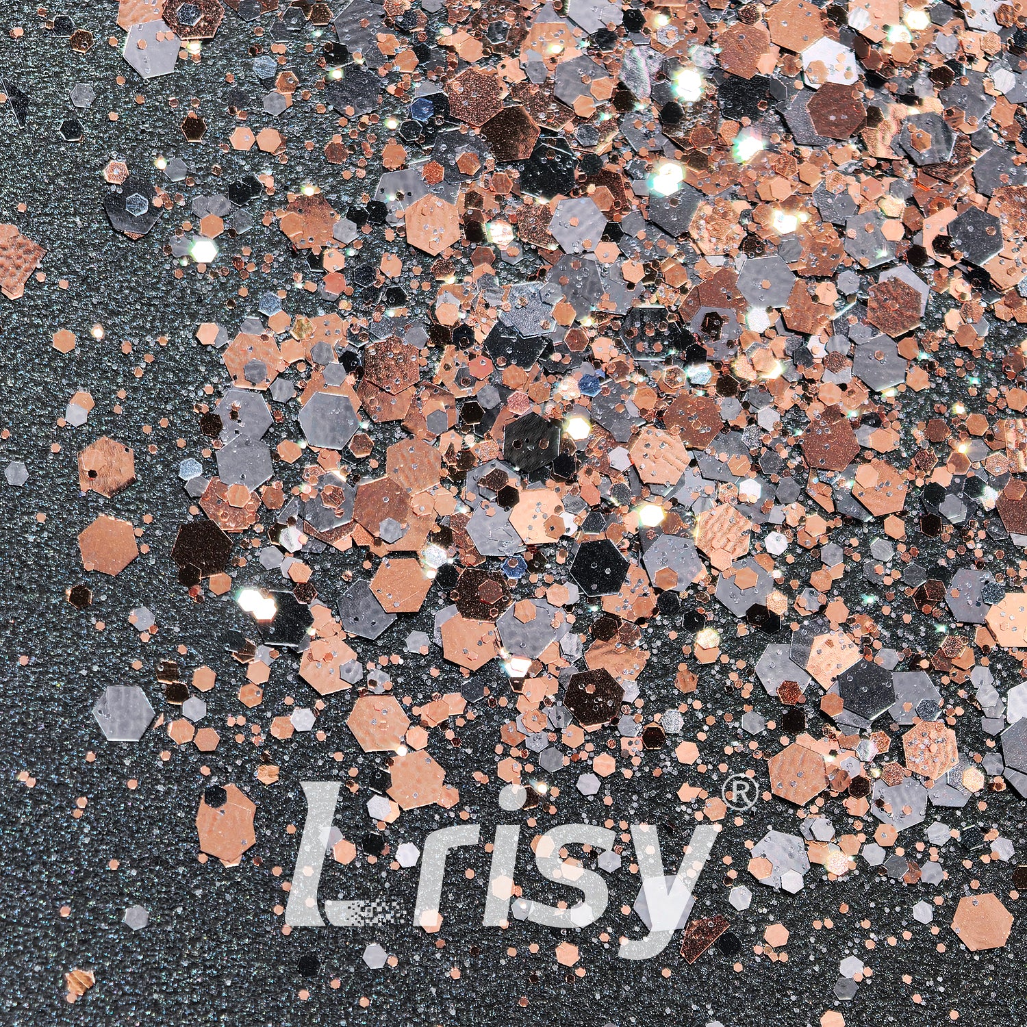Loose Change Metallic Hexagon Custom Mixed Glitter FF11