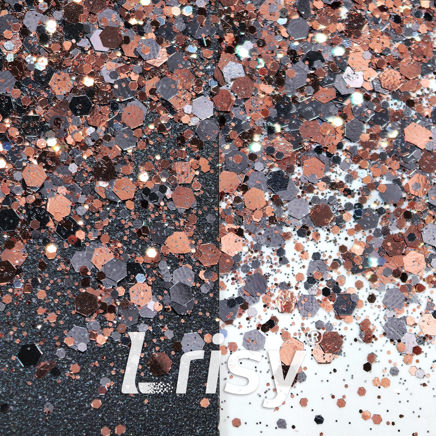 Loose Change Metallic Hexagon Custom Mixed Glitter FF11