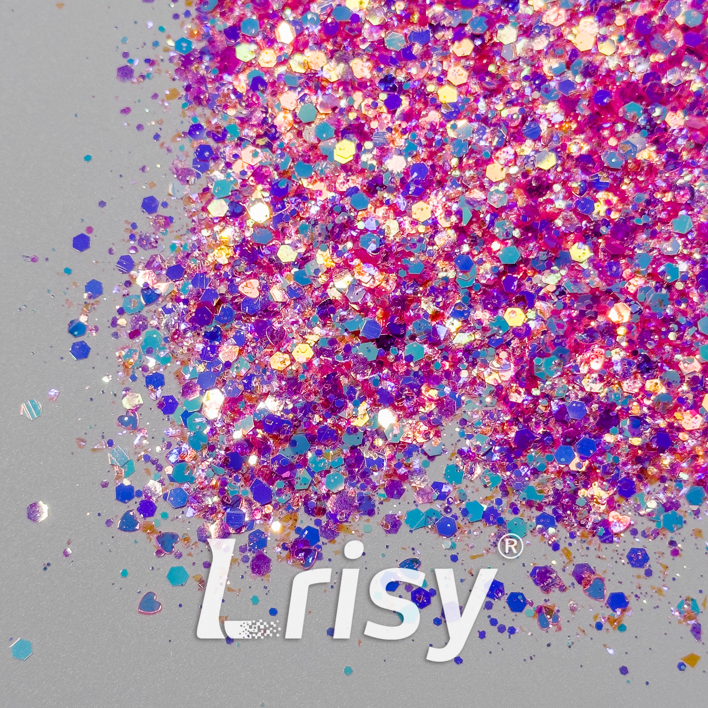 For The Love Of Holo Custom Mixed Glitter WAL612 (By lookwhattashmade)