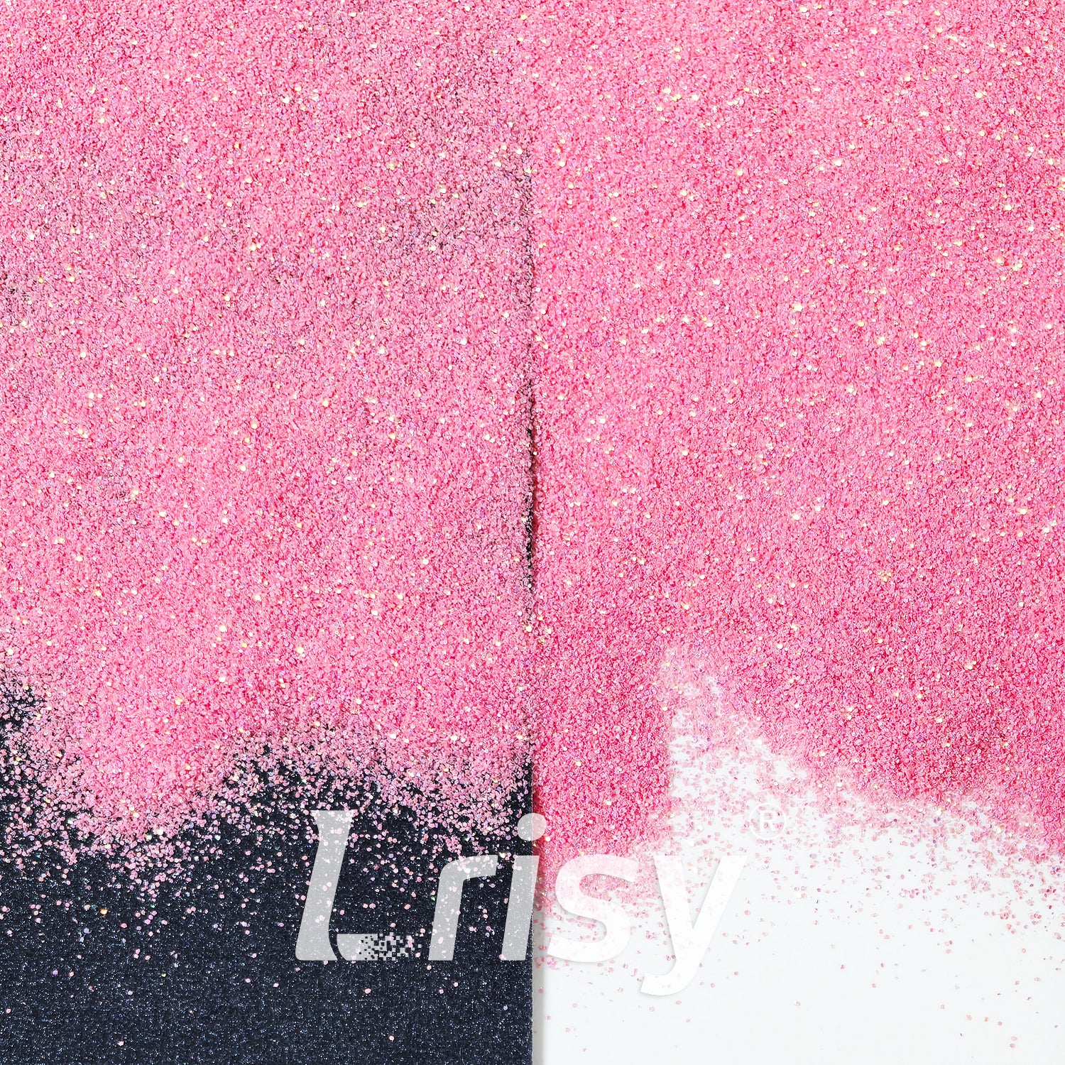 0.2mm Solvent Resistance Iridescent Pink Glitter GH8223AG