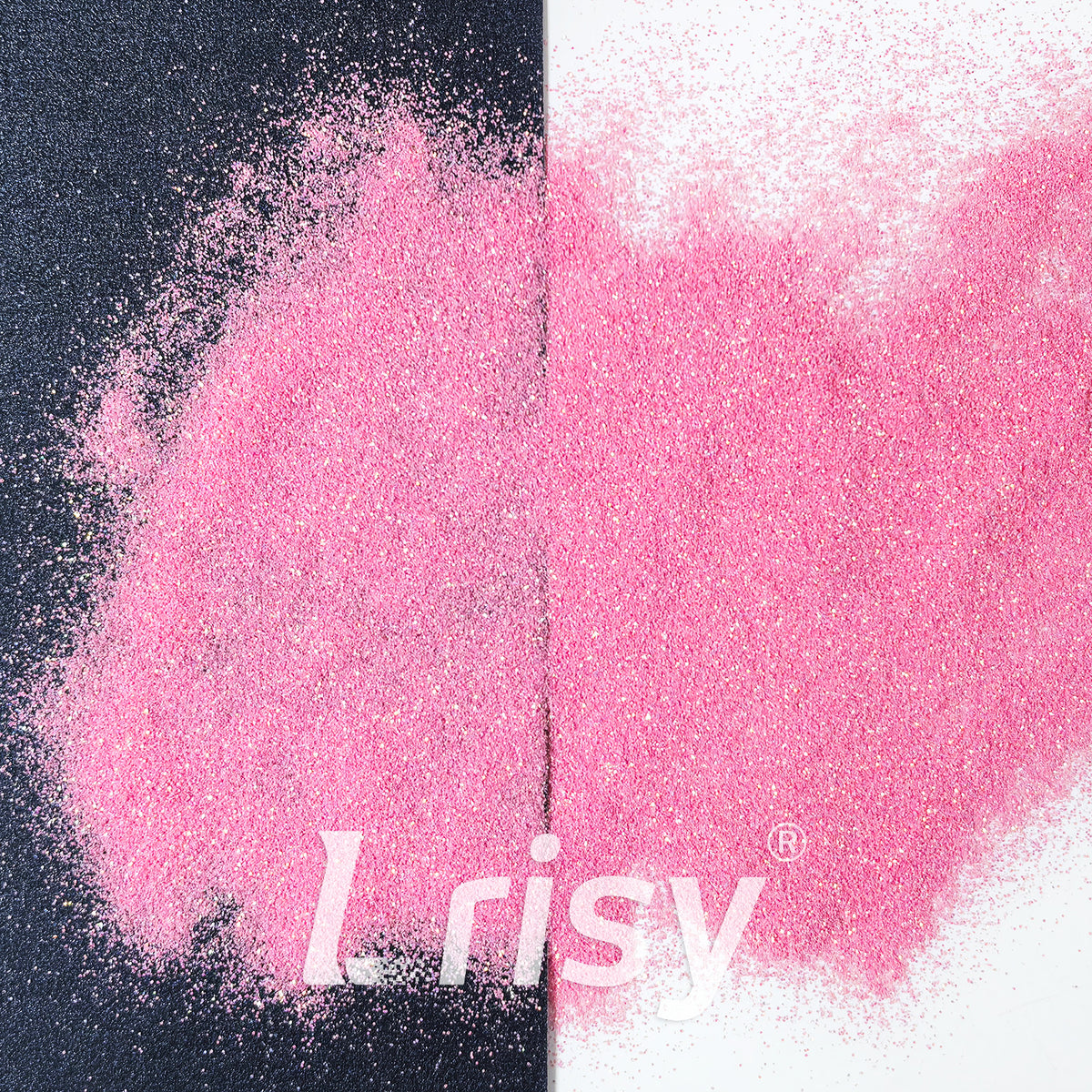 0.2mm Solvent Resistance Iridescent Pink Glitter GH8223AG