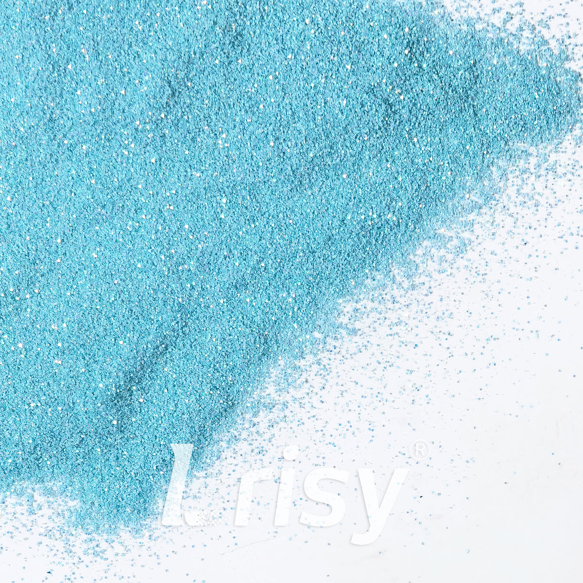 0.2mm Solvent Resistance Iridescent Light Blue Glitter GH8240AG