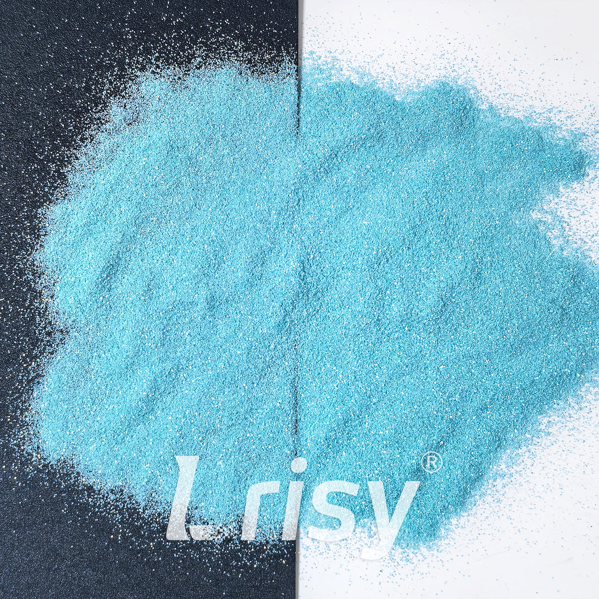 0.2mm Solvent Resistance Iridescent Light Blue Glitter GH8240AG