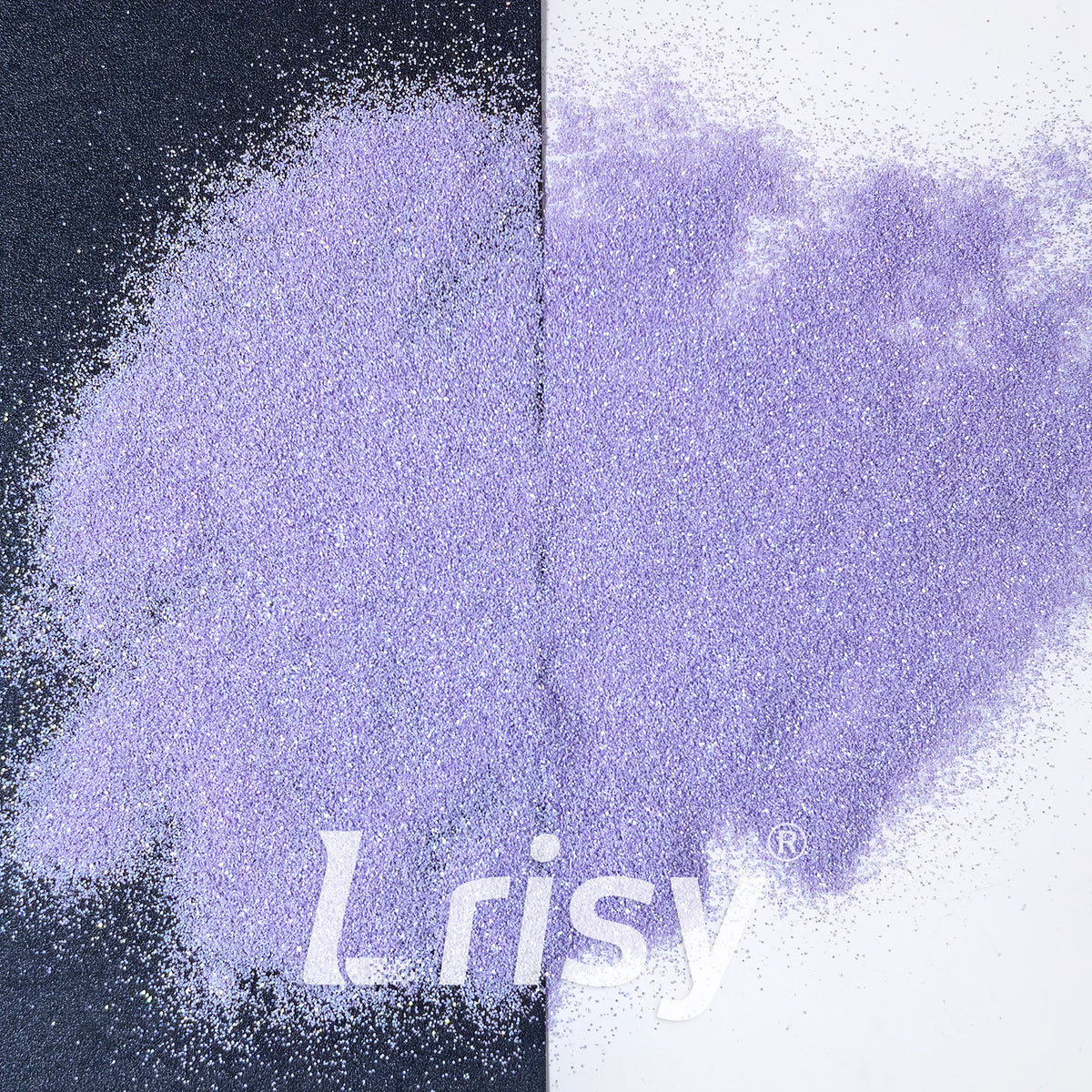 0.2mm Solvent Resistance Iridescent Light Purple Glitter GH8253AG