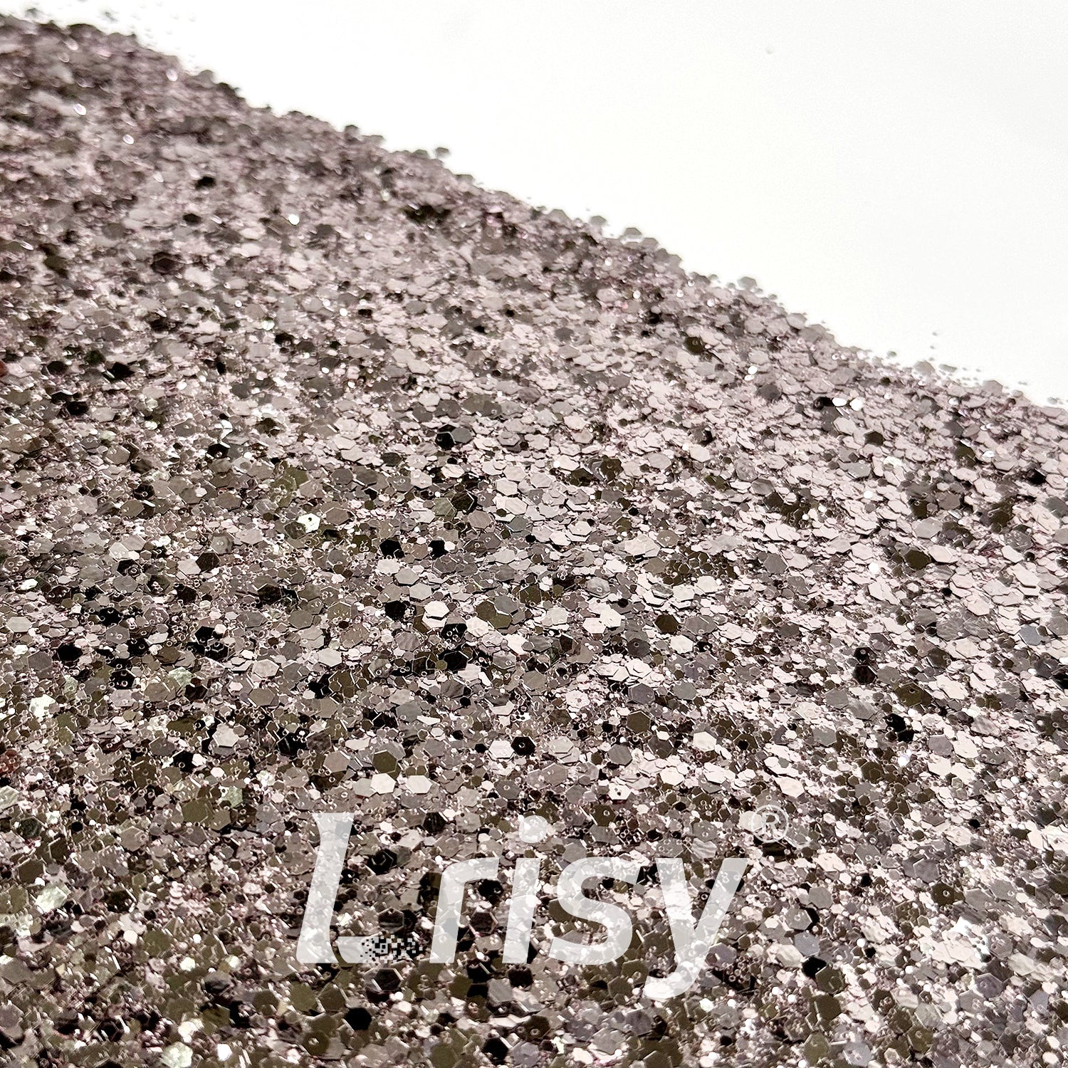 General Mixed Solvent Resistance Crystal Champagne Pink Pure Color Glitter GH8501AC