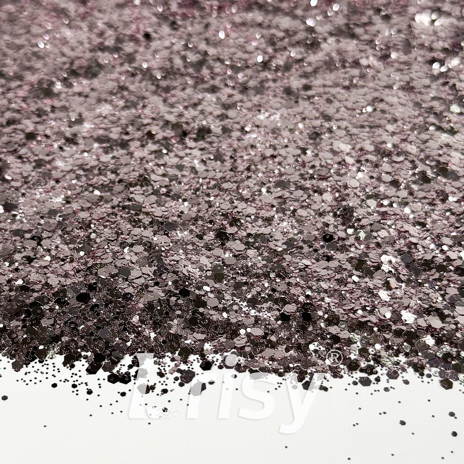 General Mixed Solvent Resistance Crystal Pale Pink Pure Color Glitter GH8508AC