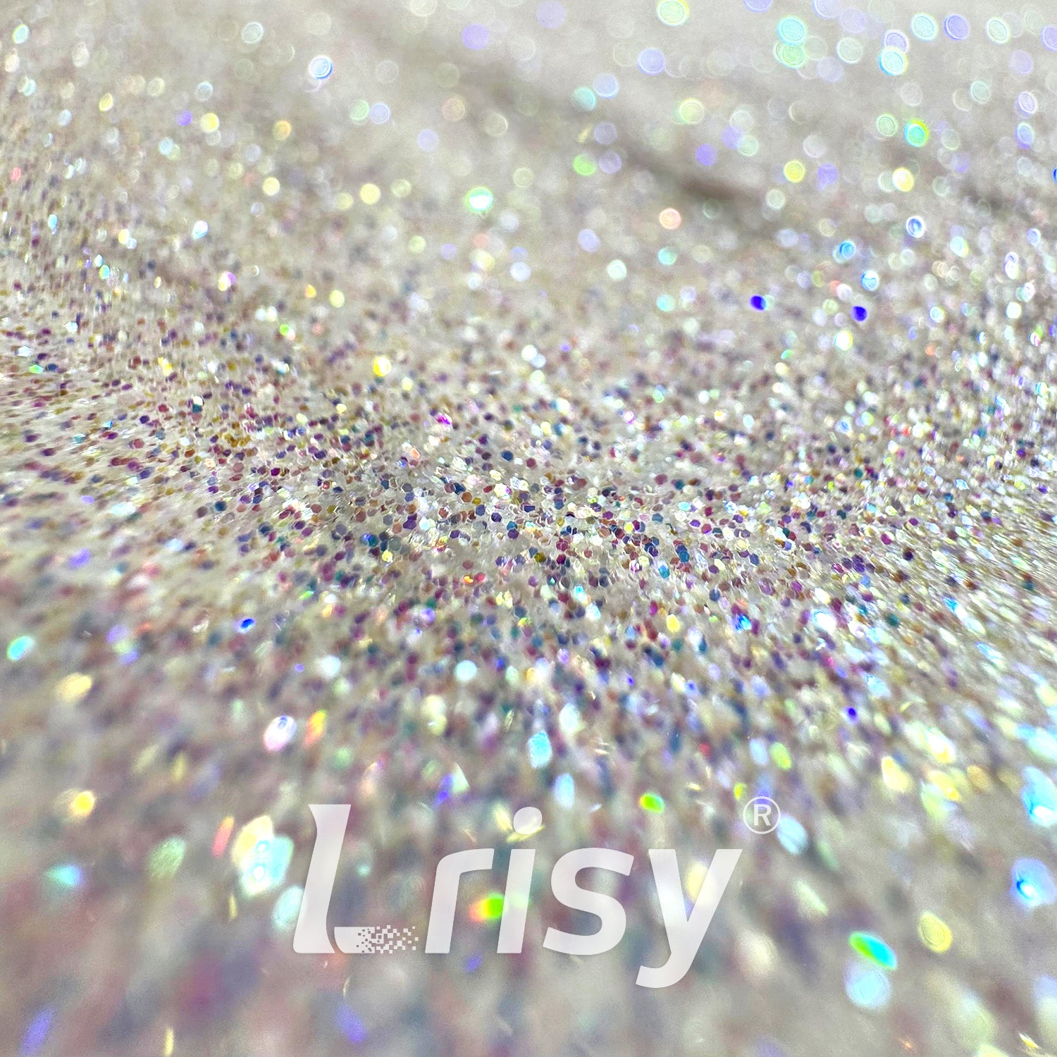 0.2mm Holographic Translucent Blue Pink and White Hexagon Glitter HA213