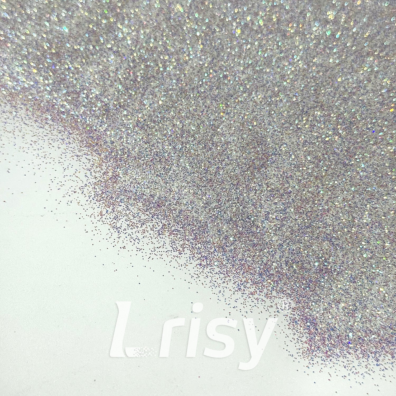 0.2mm Holographic Translucent Blue Pink and White Hexagon Glitter HA213