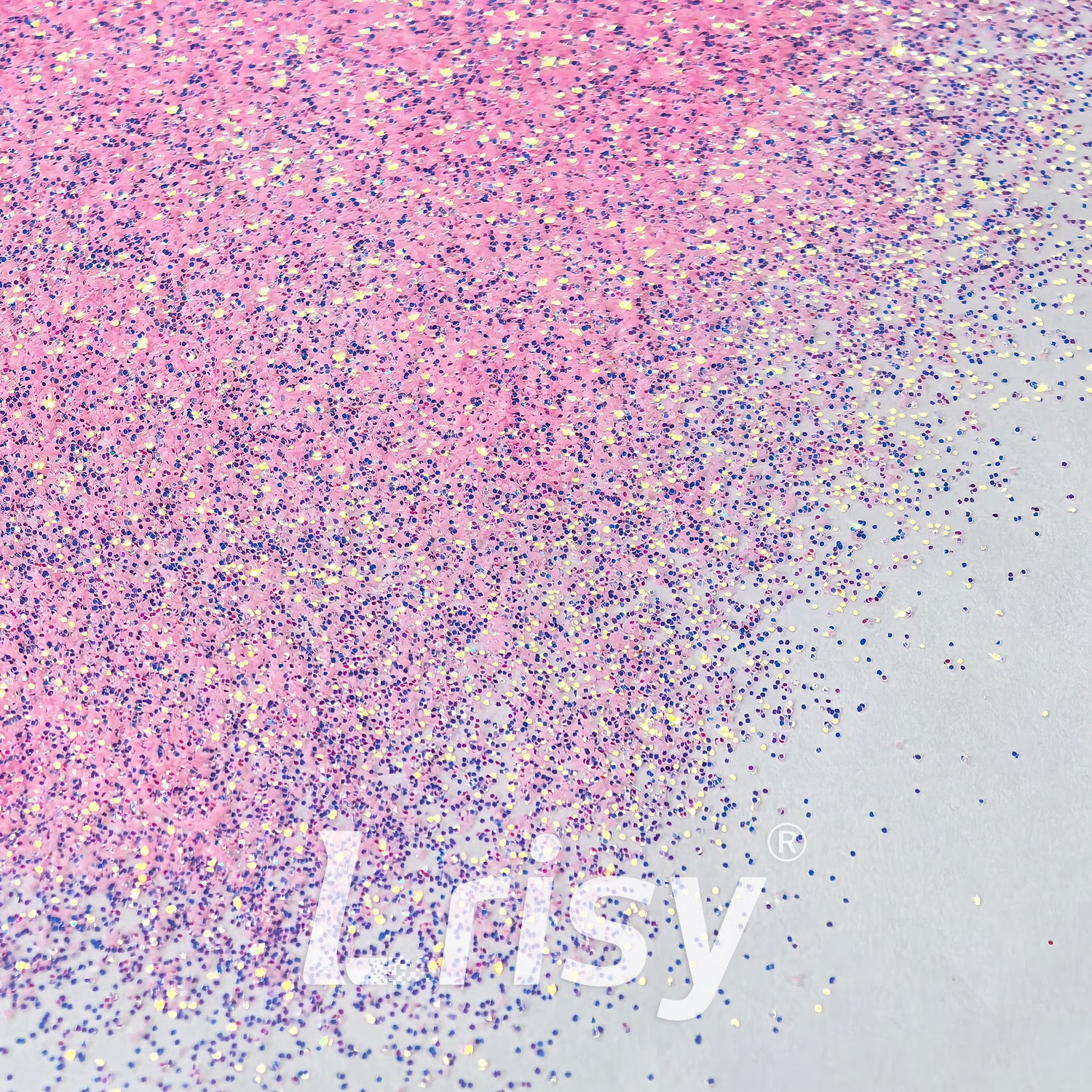 0.2mm High Brightness Translucent Iridescent Pink Glitter HB801