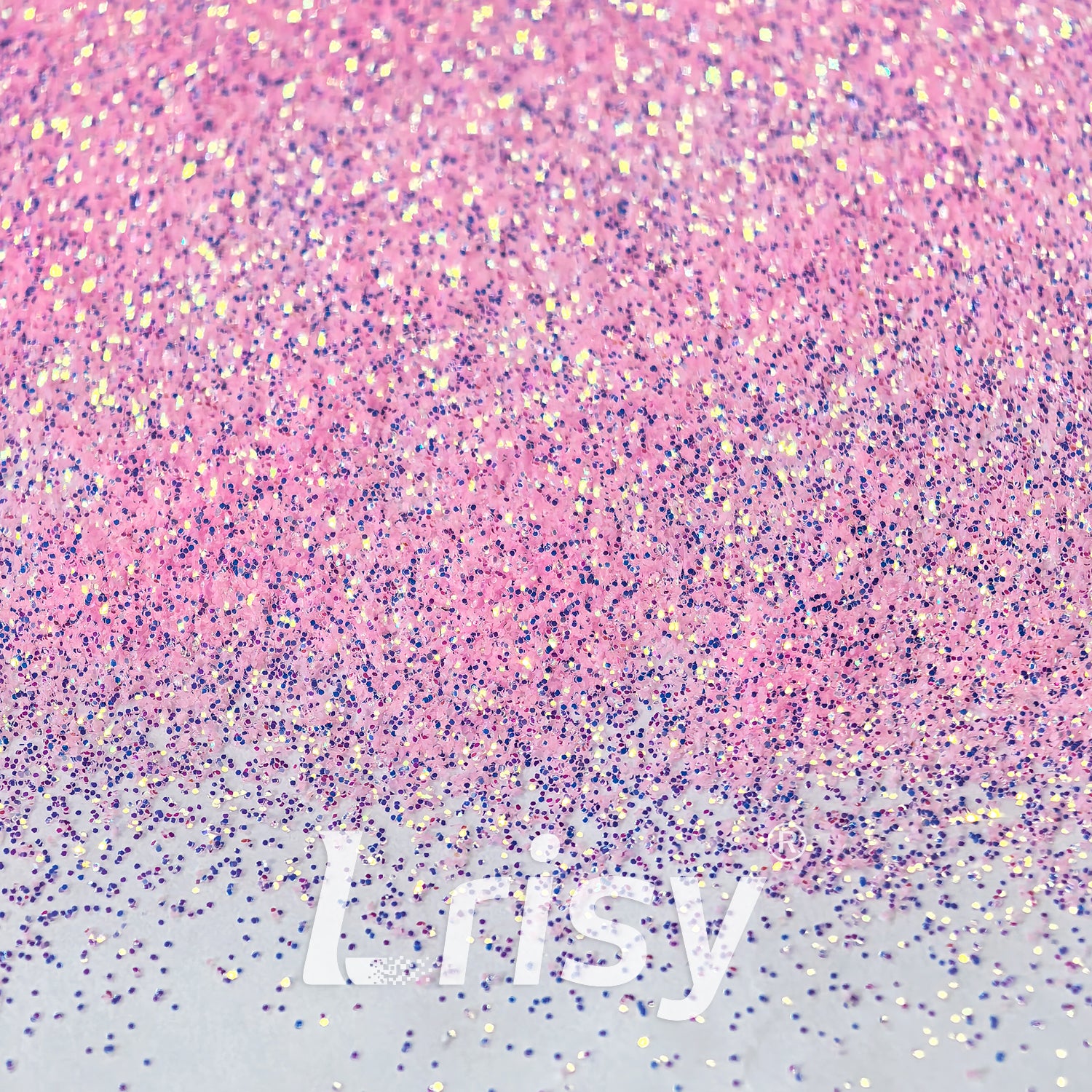 0.2mm High Brightness Translucent Iridescent Pink Glitter HB801