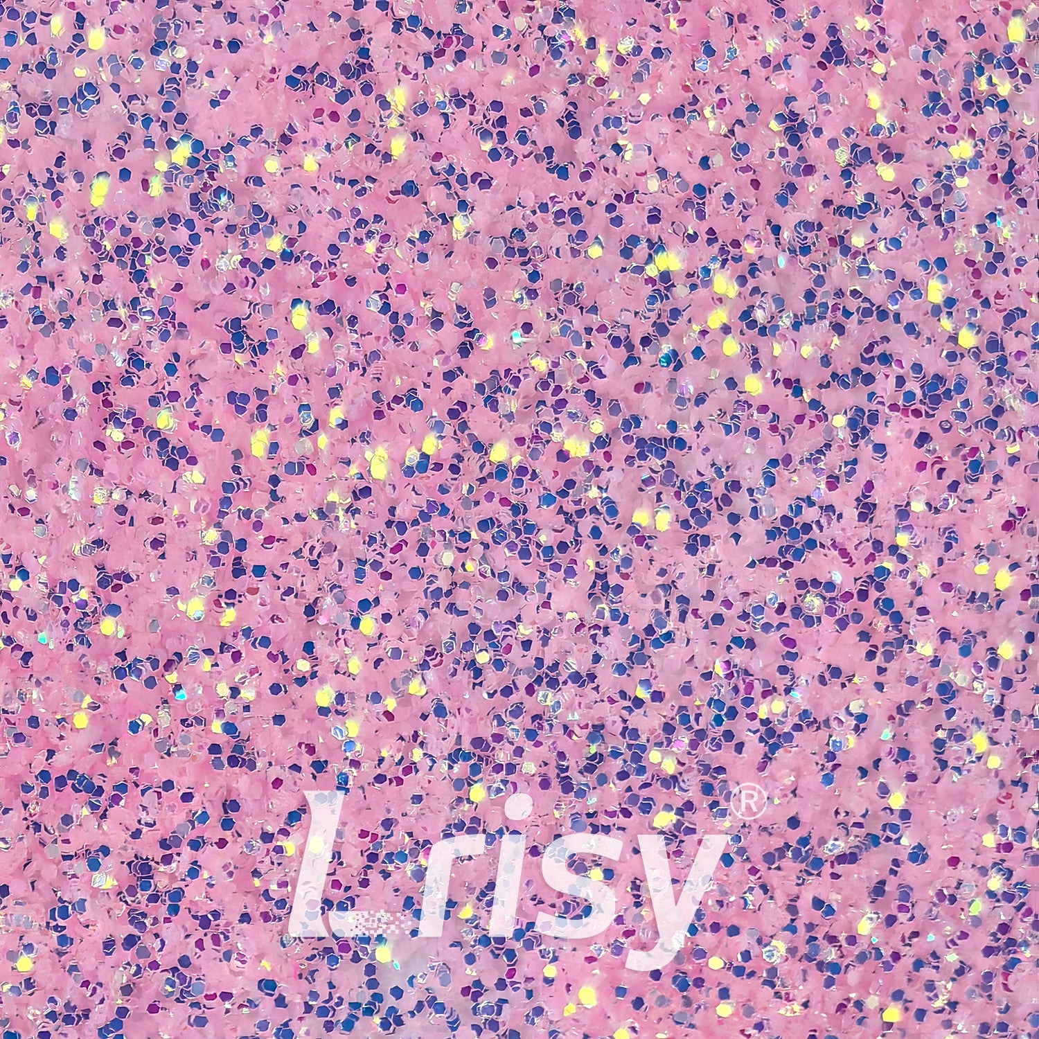 0.2mm High Brightness Translucent Iridescent Pink Glitter HB801