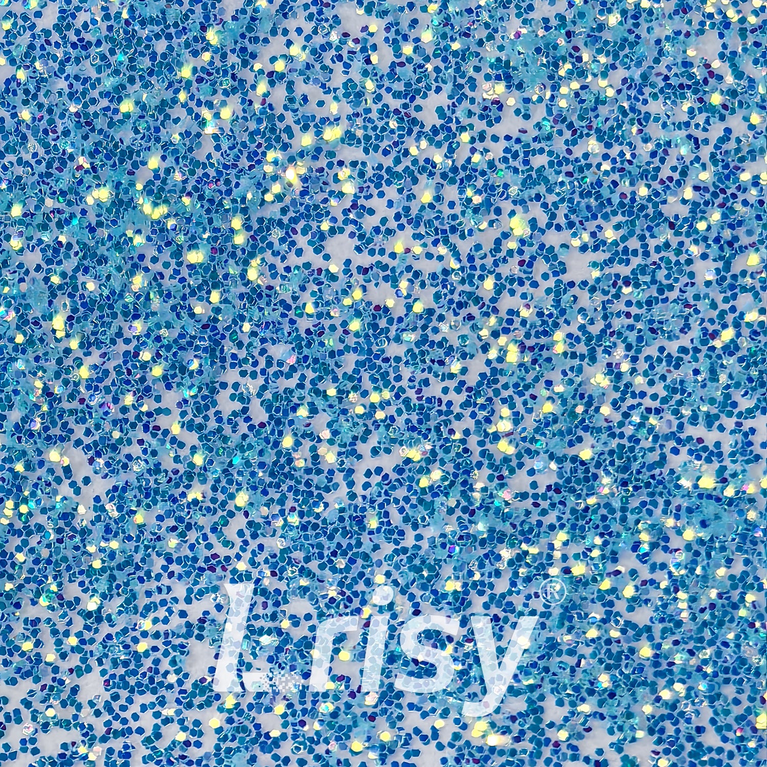 0.2mm High Brightness Translucent Iridescent Sky Blue Glitter HB807