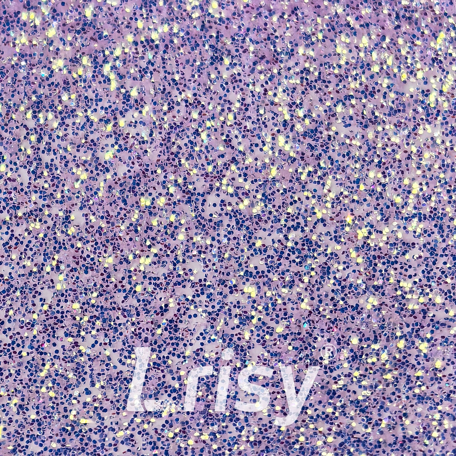 0.2mm High Brightness Translucent Iridescent Light Purple Glitter HB809