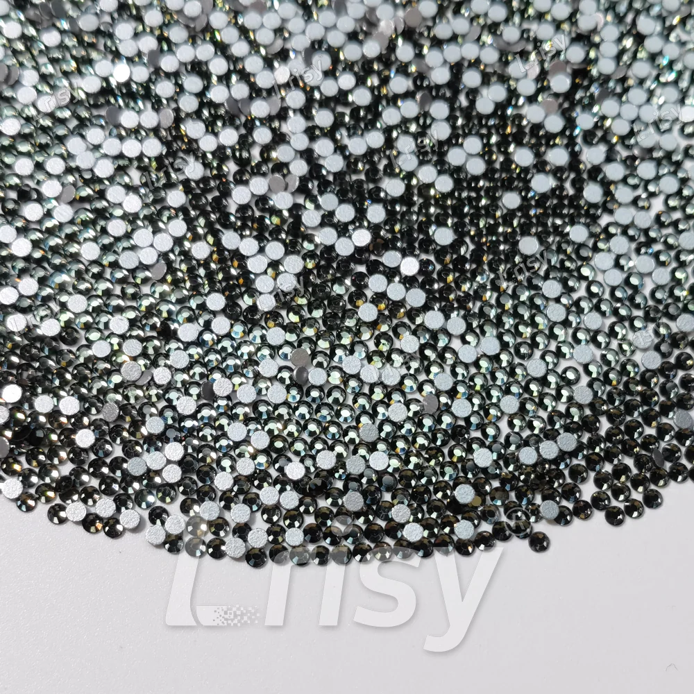 1.9-2.1mm Grey Flat back Rhinestones FBRS021