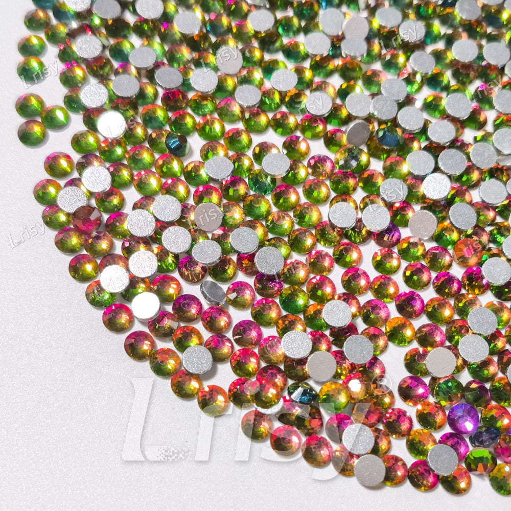 (O)Changing Flame Flat back Rhinestones FBRS032