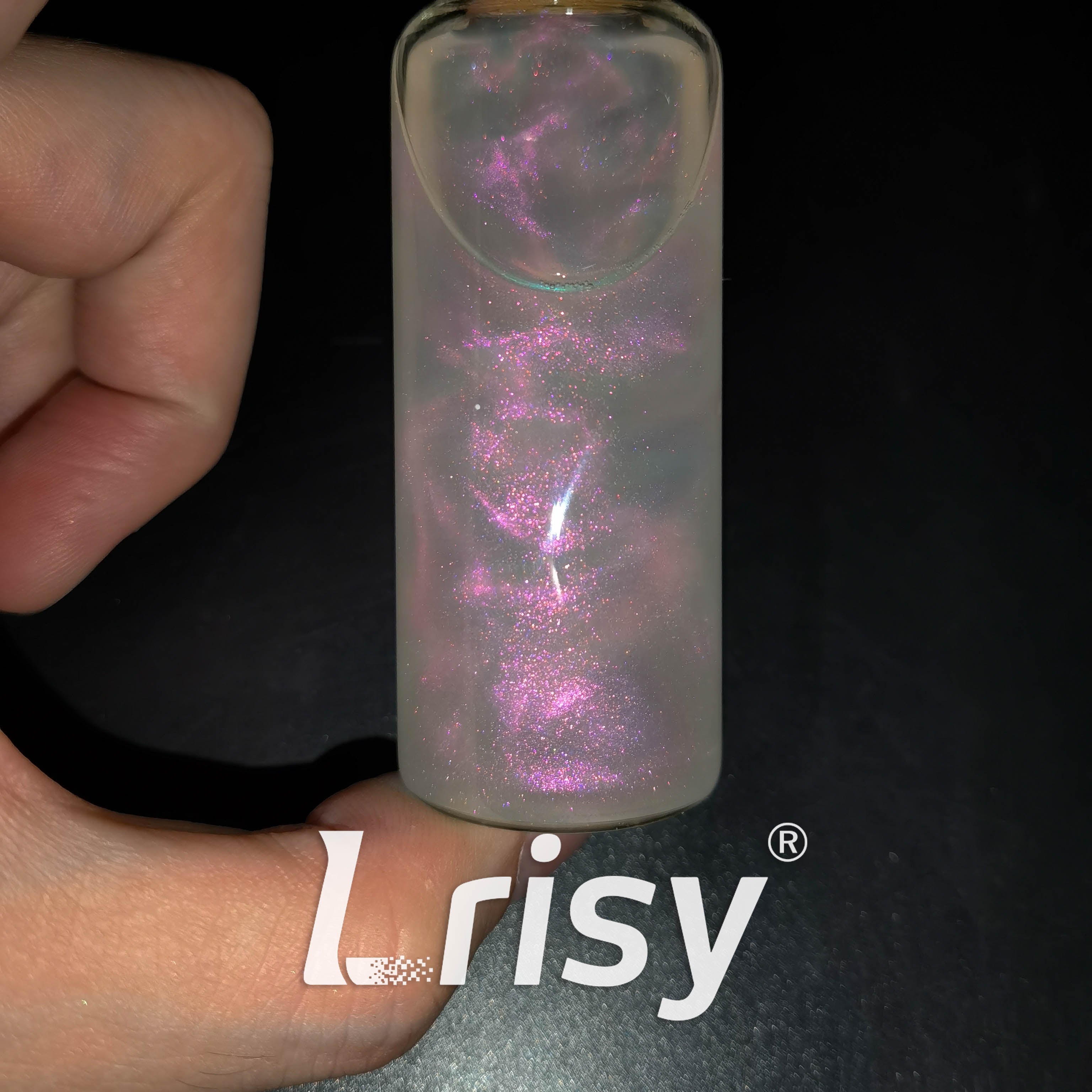 Iridescent Auroral Pink Mica Pigment Powder AP02