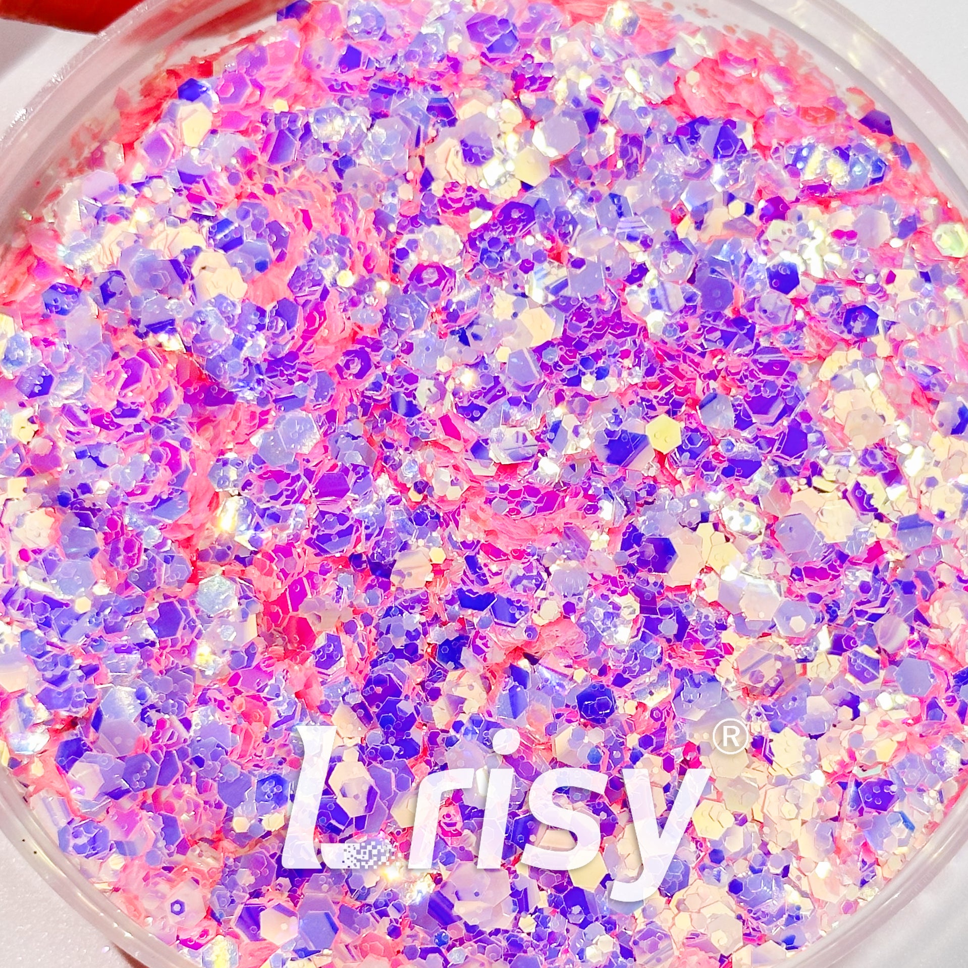 General Mixed High Brightness Iridescent Purple Glitter HB801