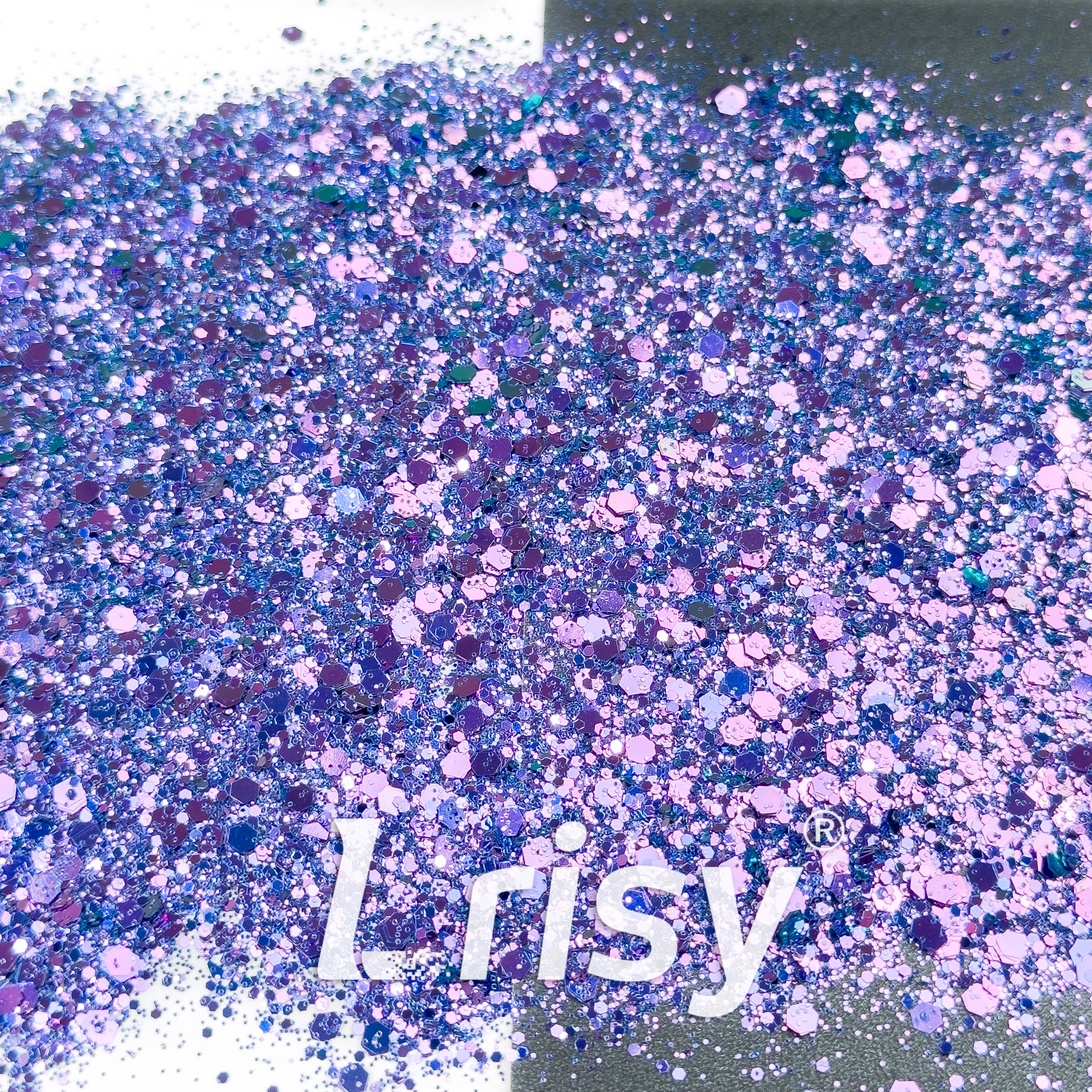 General Mixed High Brightness Purple Glitter HX2105