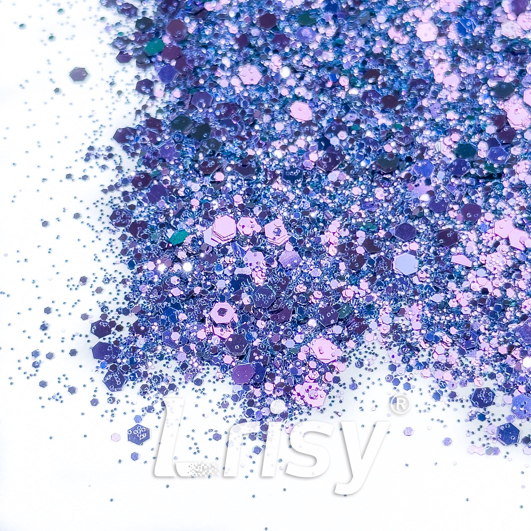 General Mixed High Brightness Purple Glitter HX2105