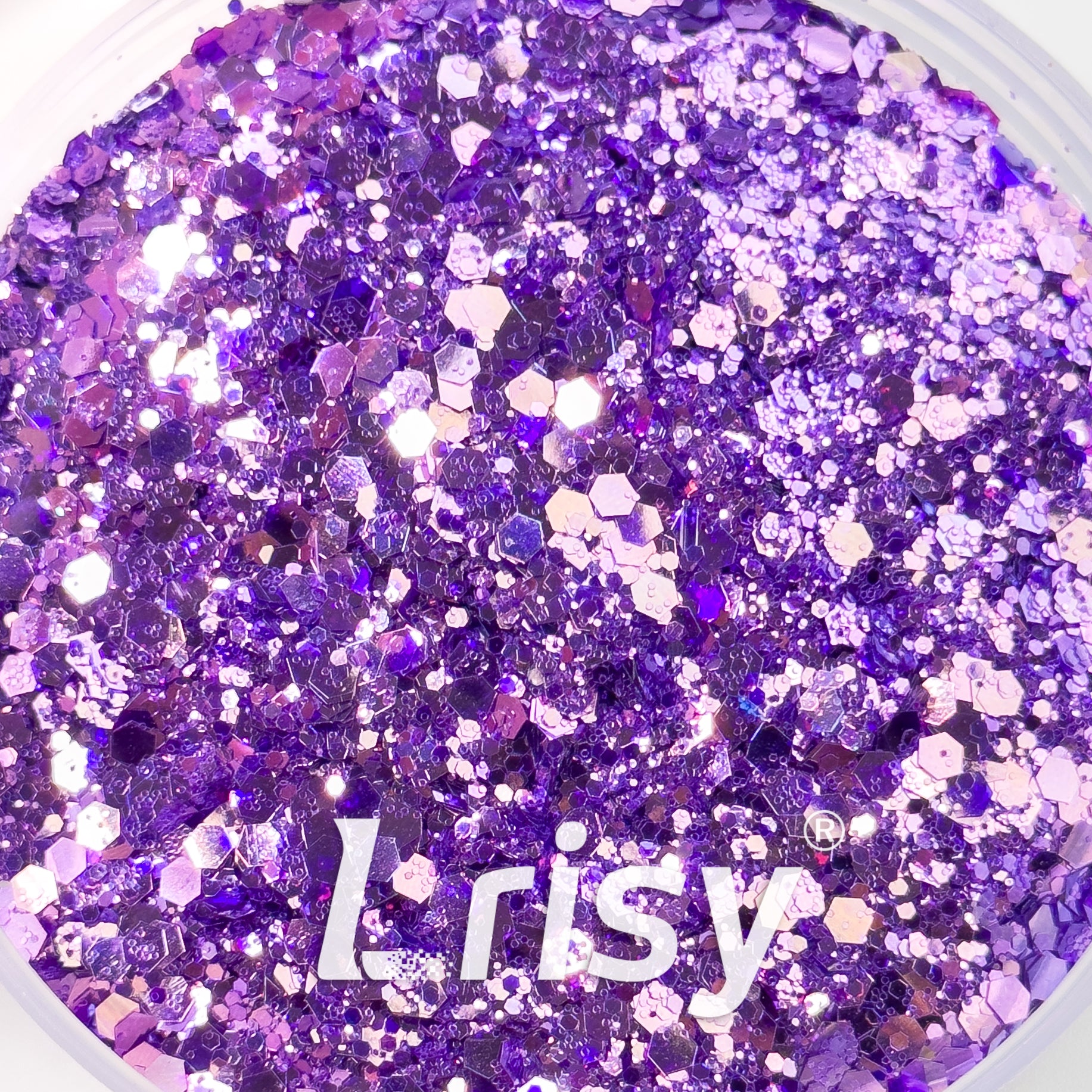 General Mixed High Brightness Purple Glitter HX5507