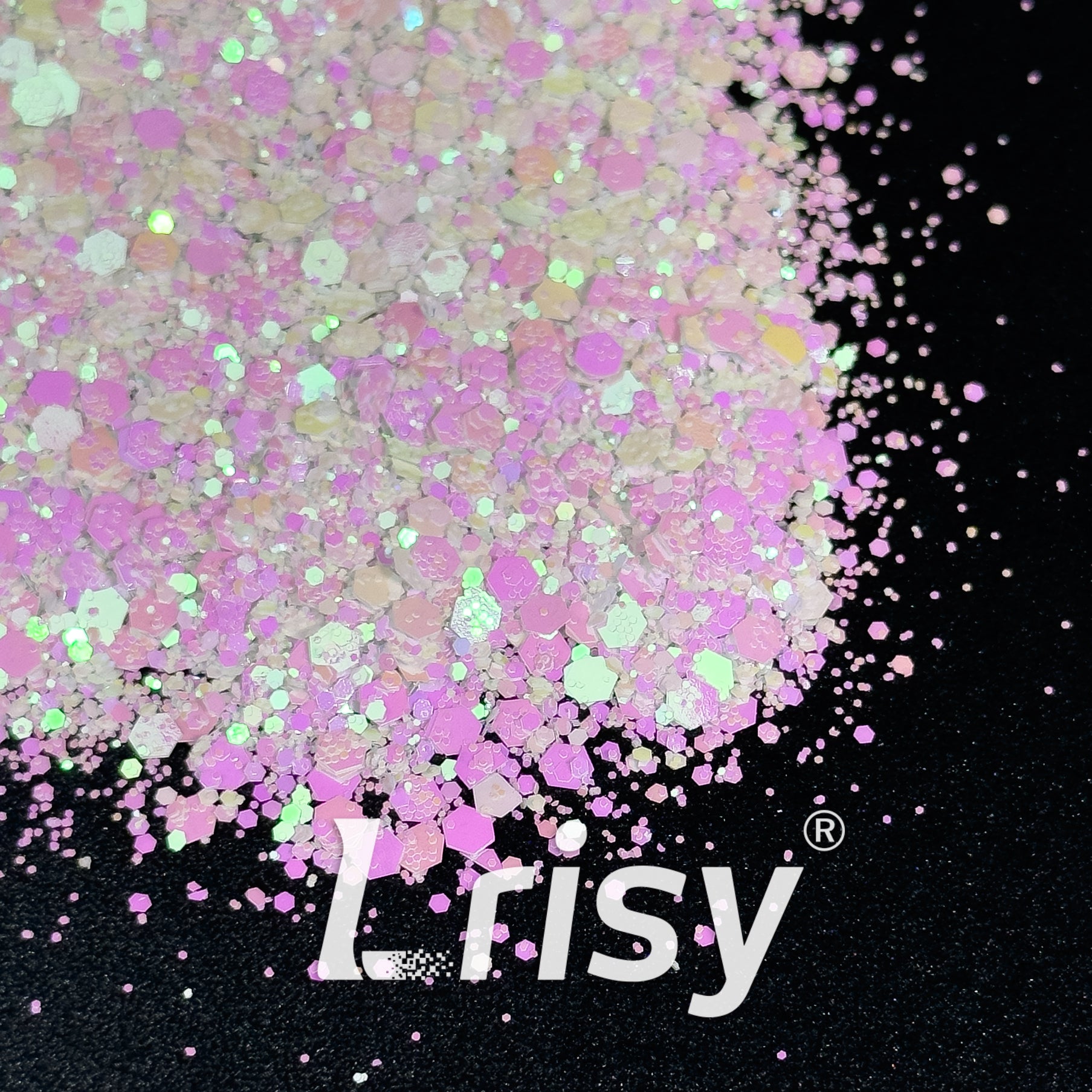 General Mixed Violet Glitter C003R