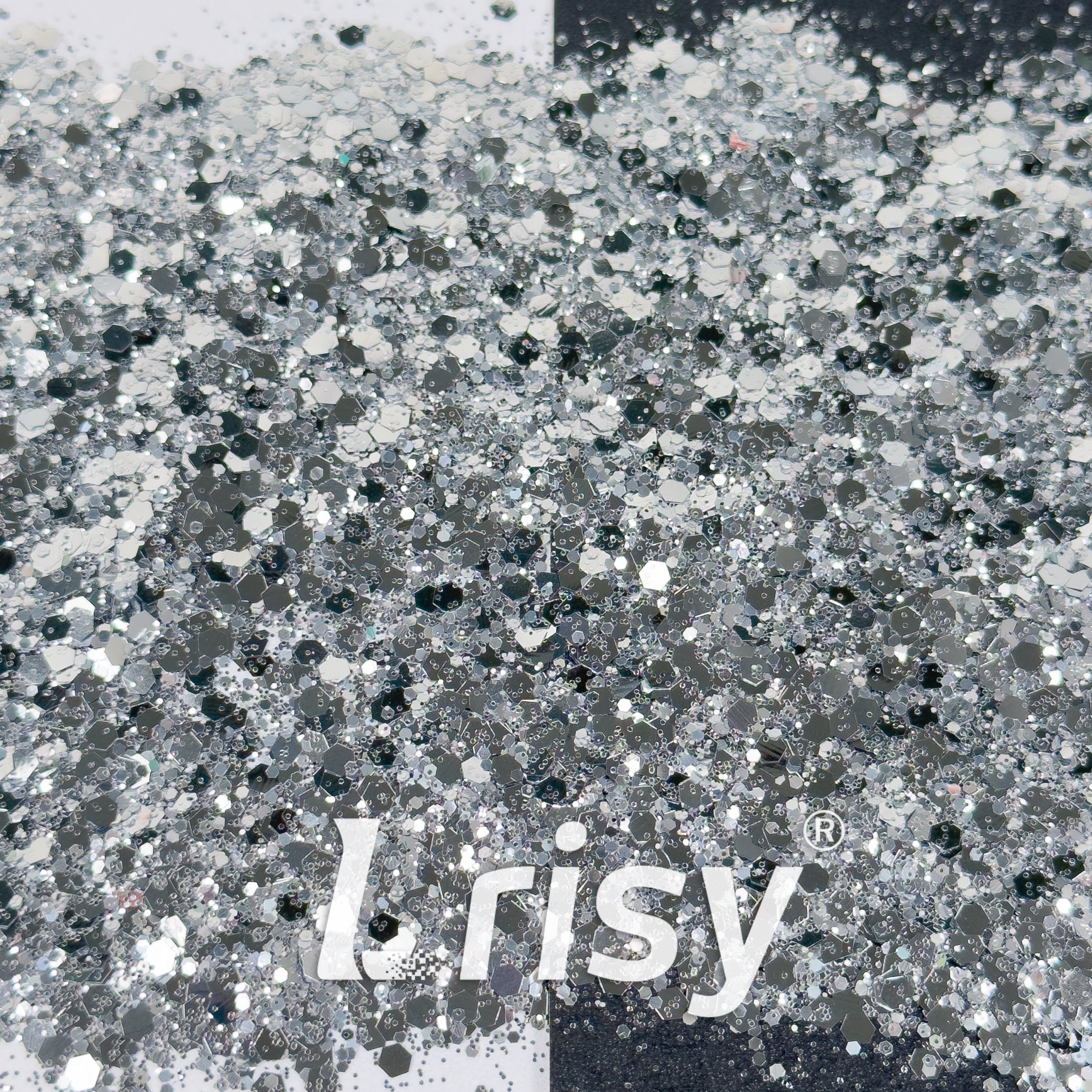 General Mixed Silver Glitter B0100