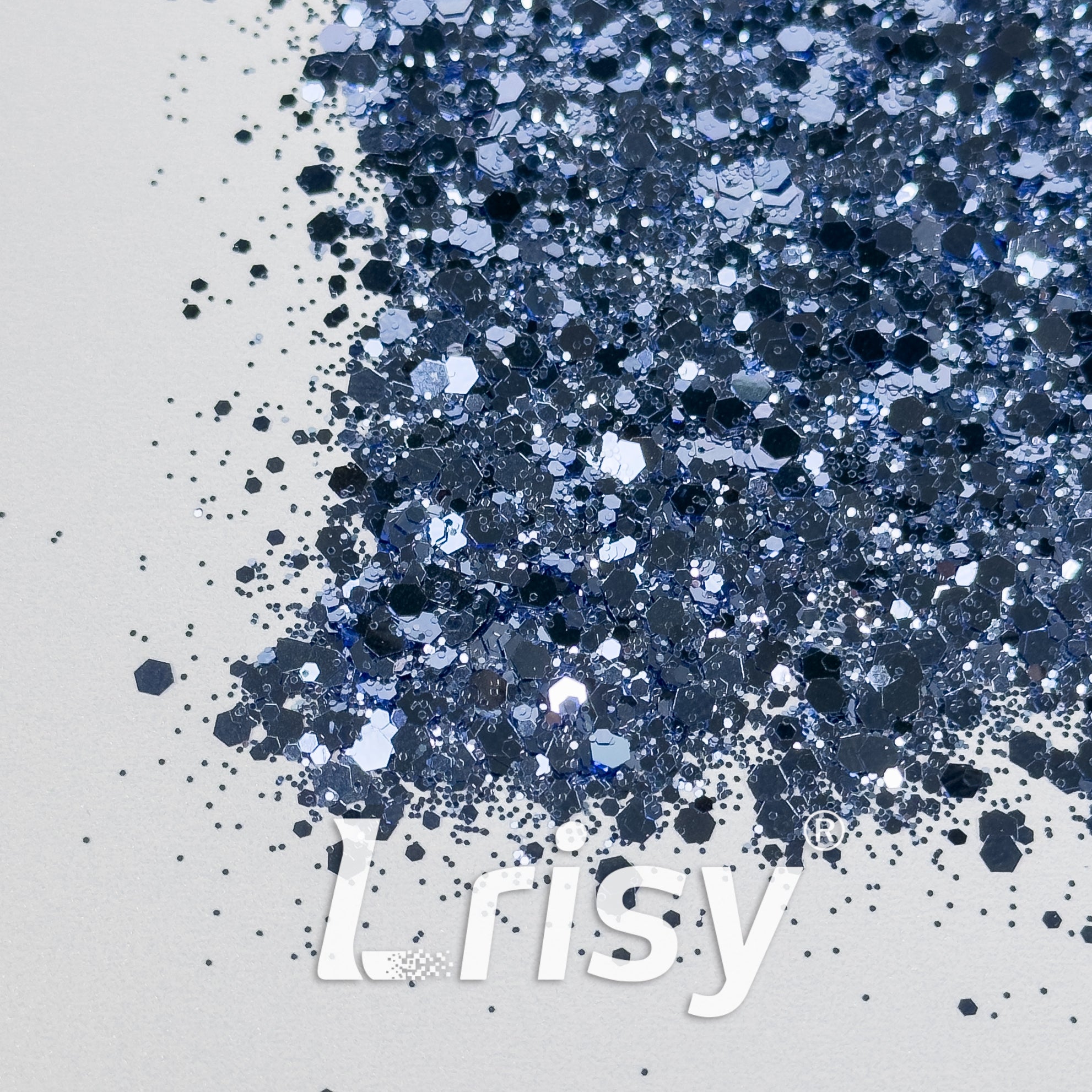 General Mixed Berlin Blue Glitter B0712