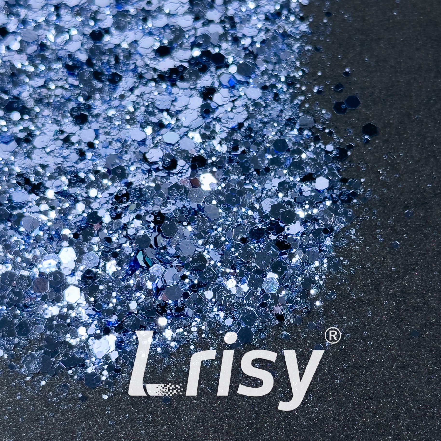 General Mixed Berlin Blue Glitter B0712