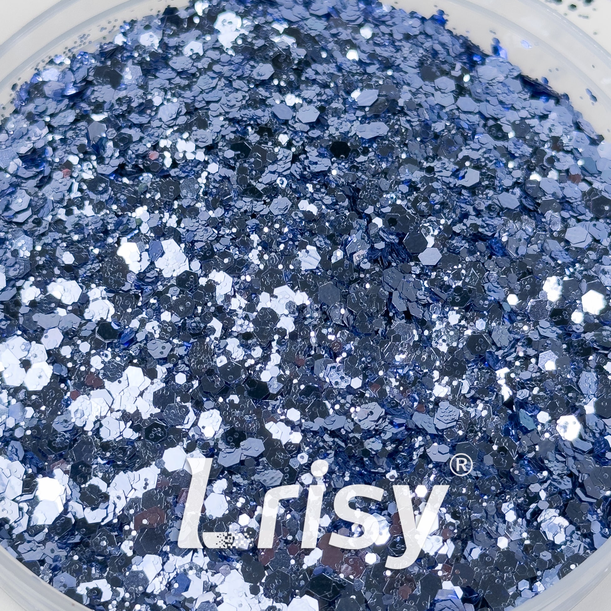 General Mixed Berlin Blue Glitter B0712