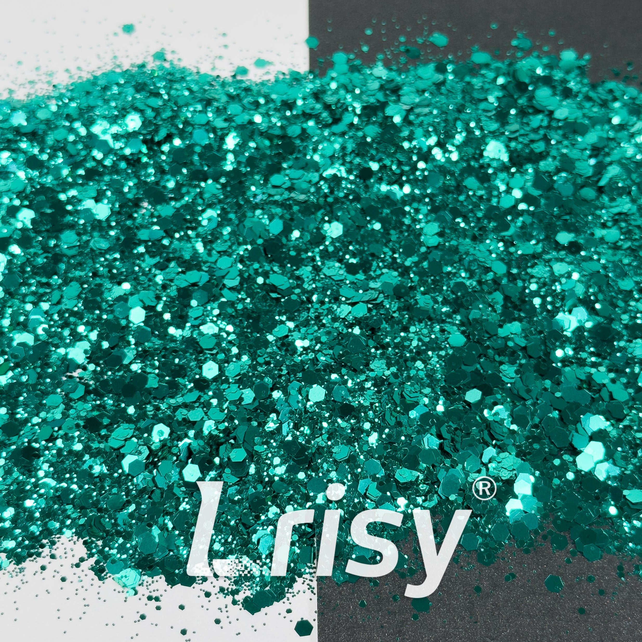 General Mixed Emerald Green Glitter B0700