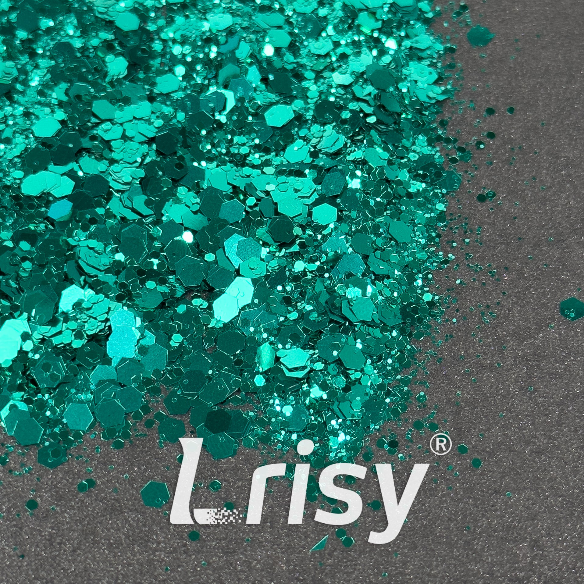 General Mixed Emerald Green Glitter B0700