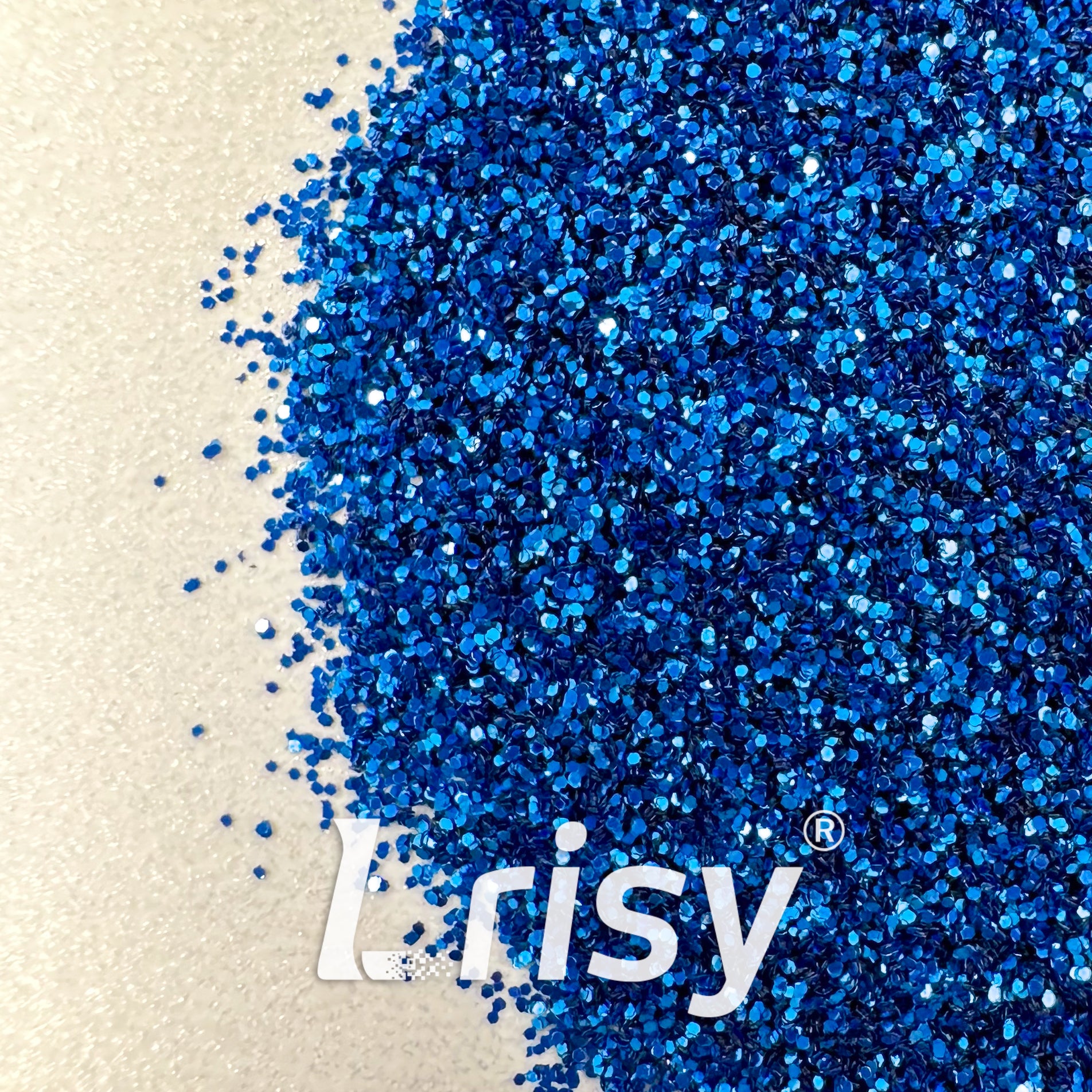 0.2mm Biodegradable Sapphire Blue Fine Glitter Pure Color AKH705