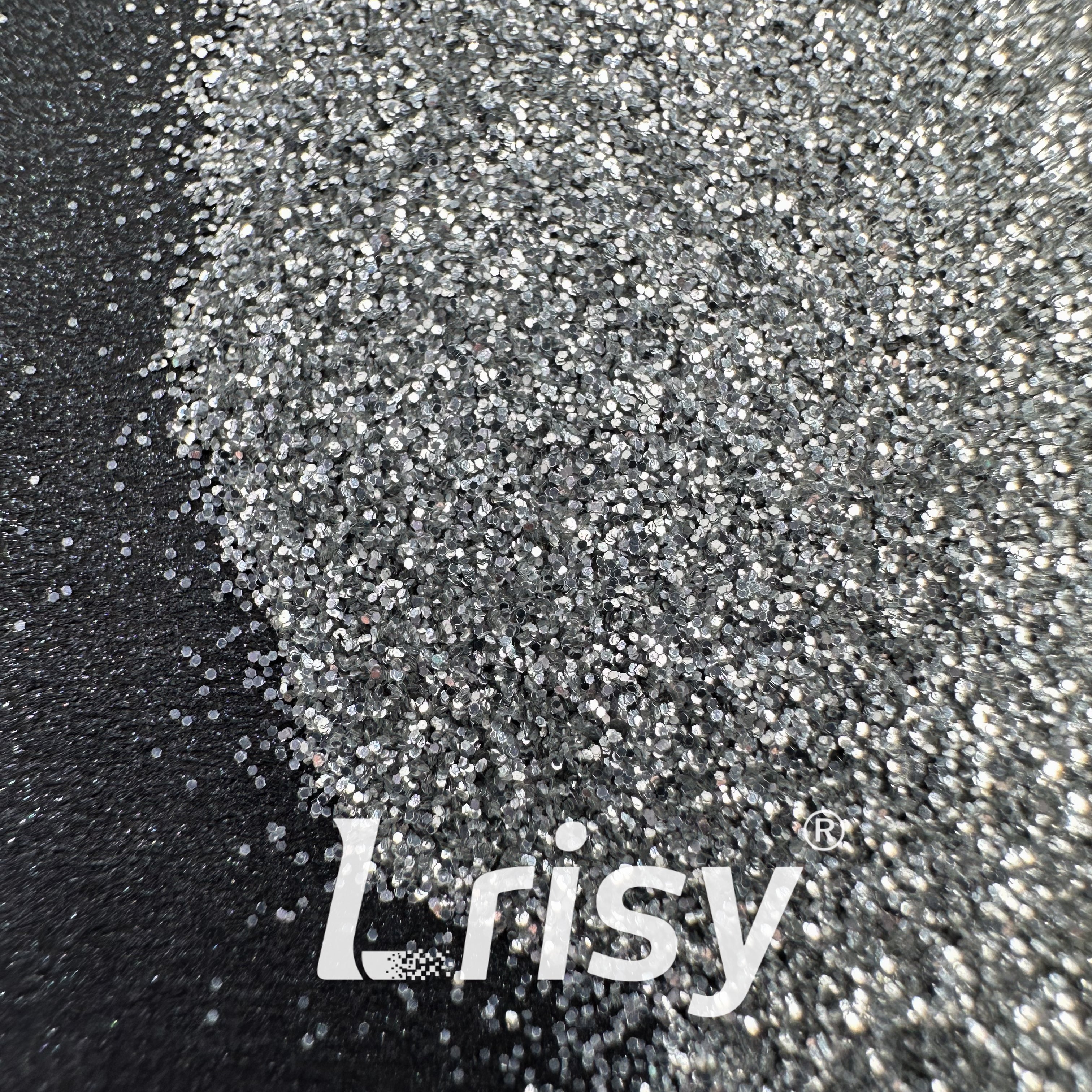 0.2mm Biodegradable Silver Fine Glitter Pure Color AKH100