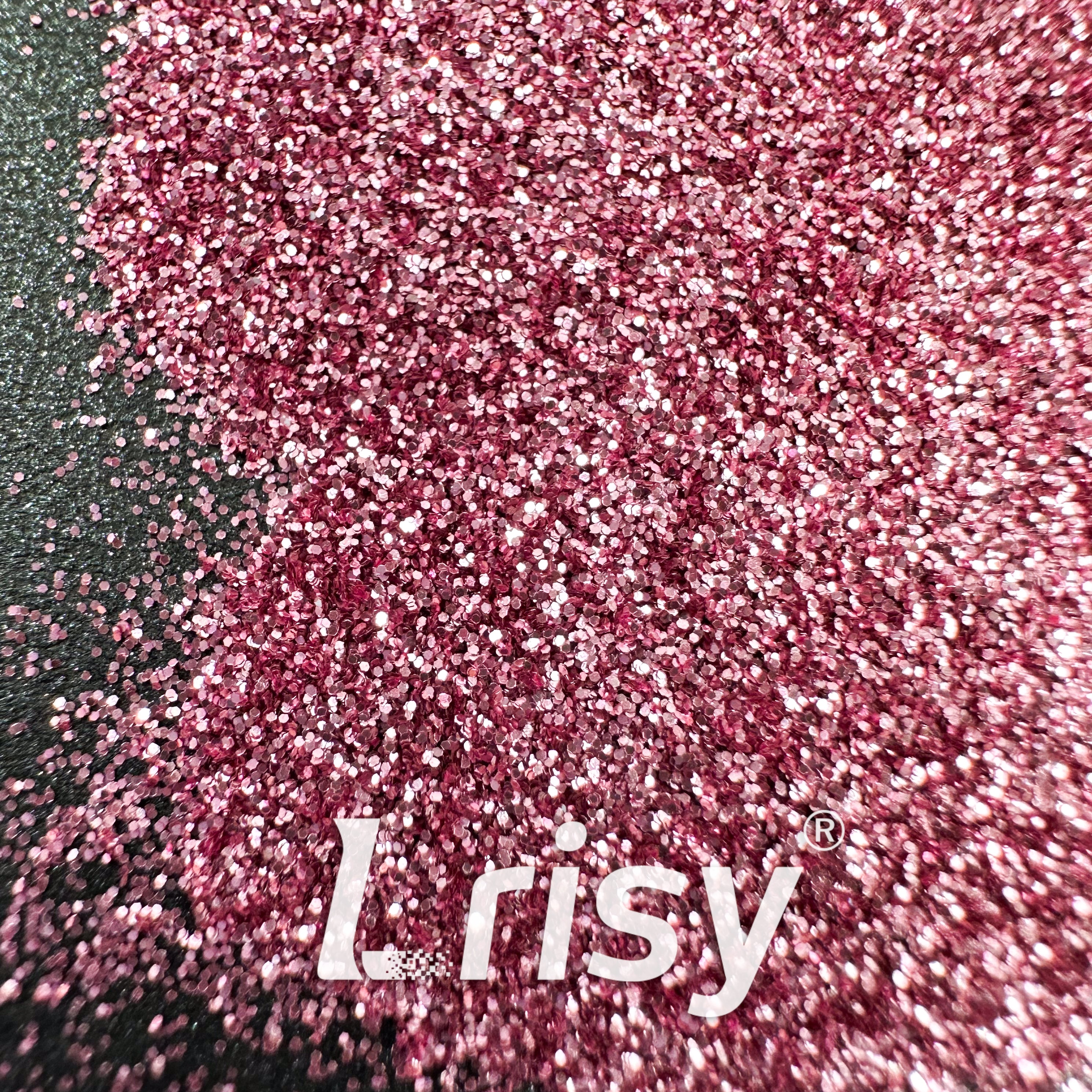 0.2mm Biodegradable Pink Fine Glitter Pure Color AKH908